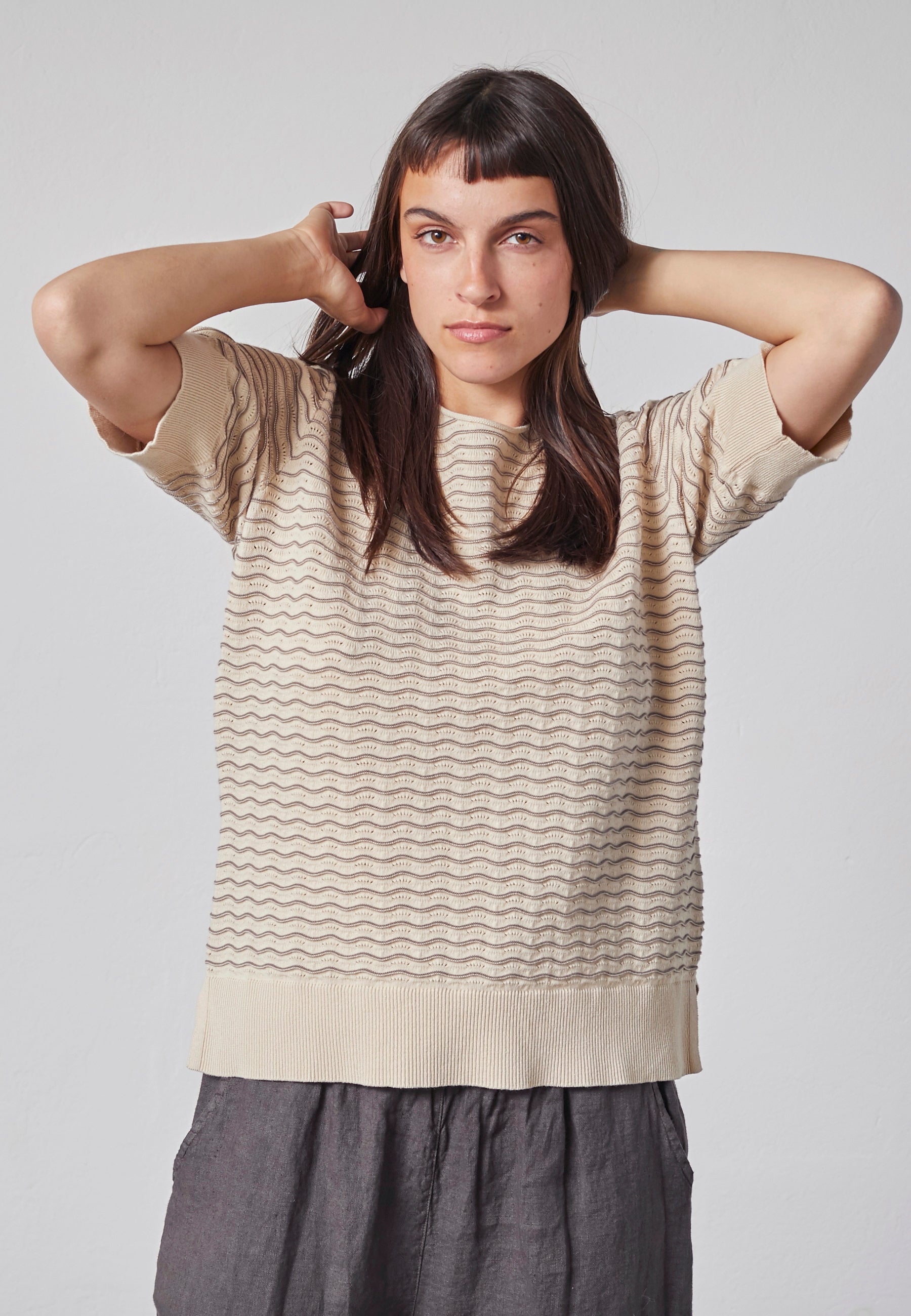 Lind LiBri Knit Pullover 1500 BROWN