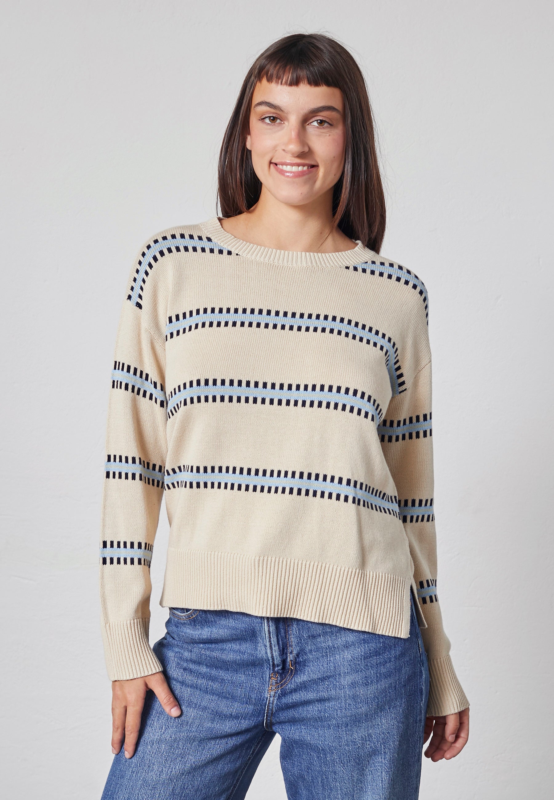 Lind LiClio Knit Pullover 5999 NAVY BLUE