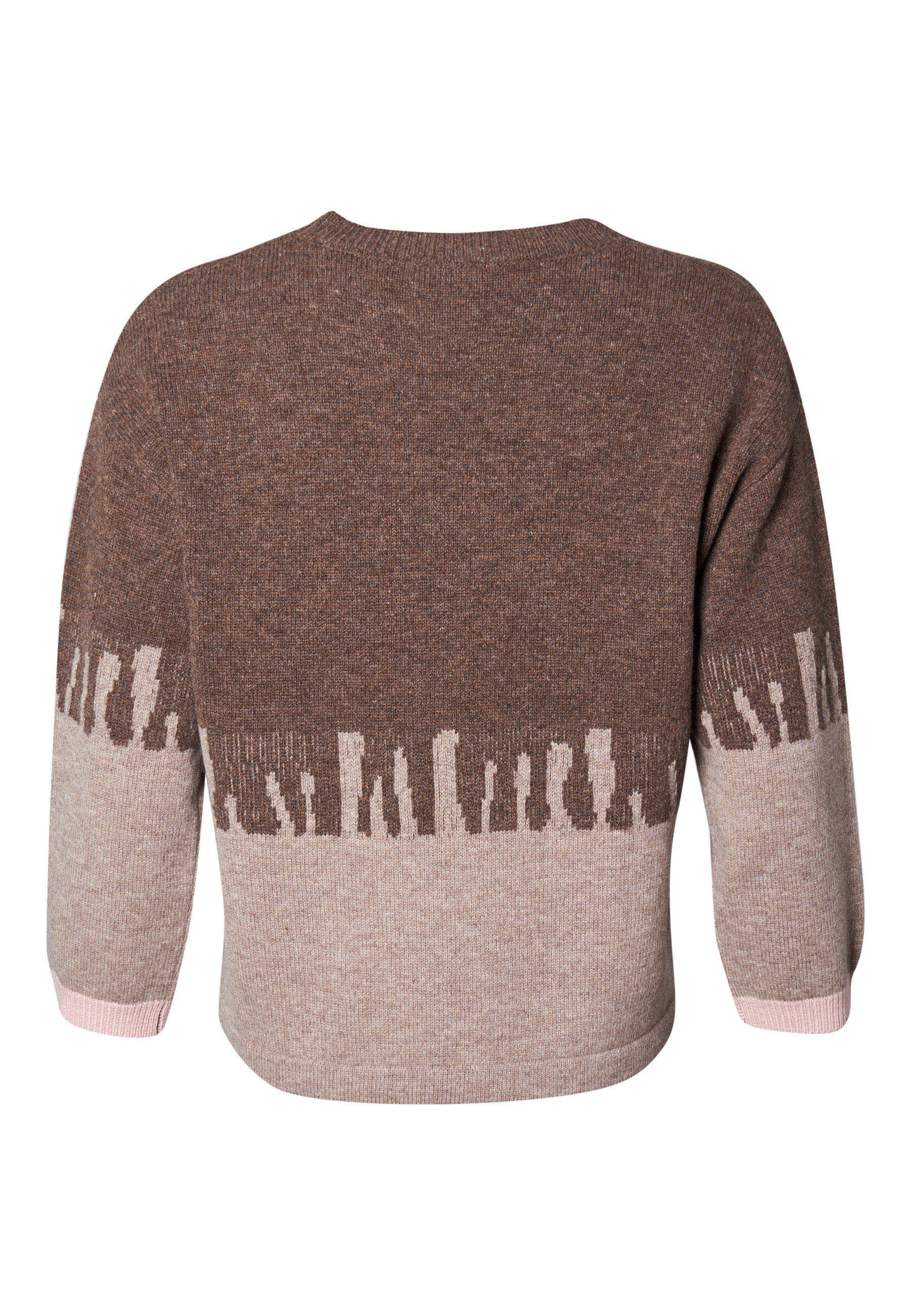 Lind LiCora Knit Pullover 1960 dark brown melange