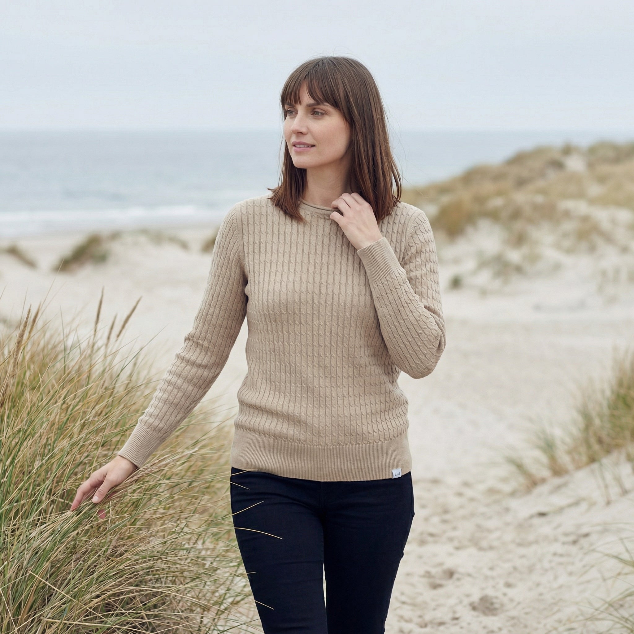 Lind LiEmilia Knit Pullover 1315 Taupe