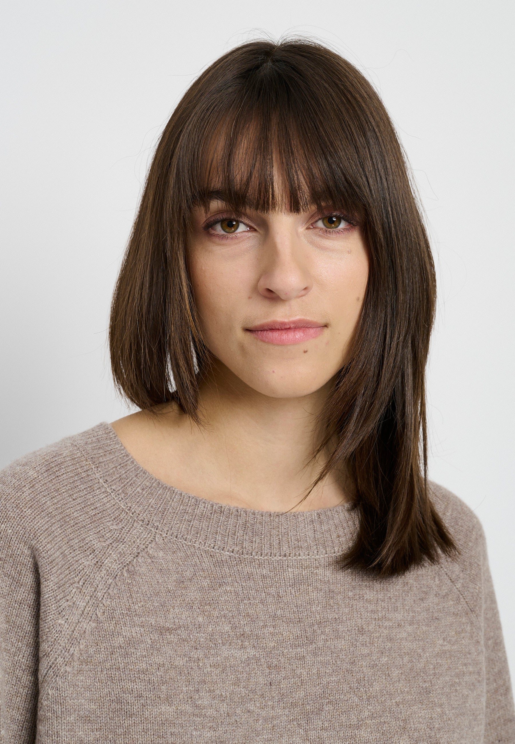 Lind LiEva Knit Pullover 1321 light brown melange