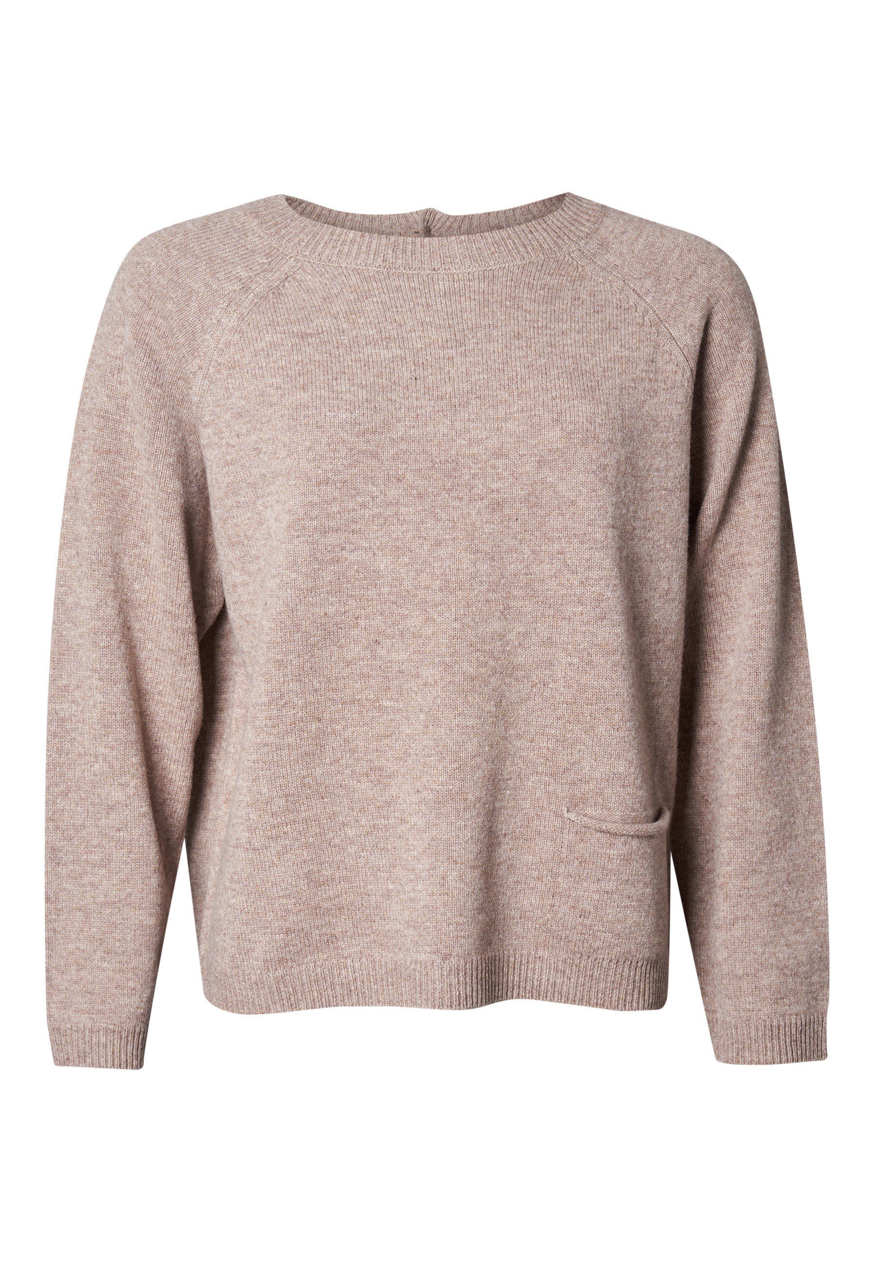 Lind LiEva Knit Pullover 1321 light brown melange