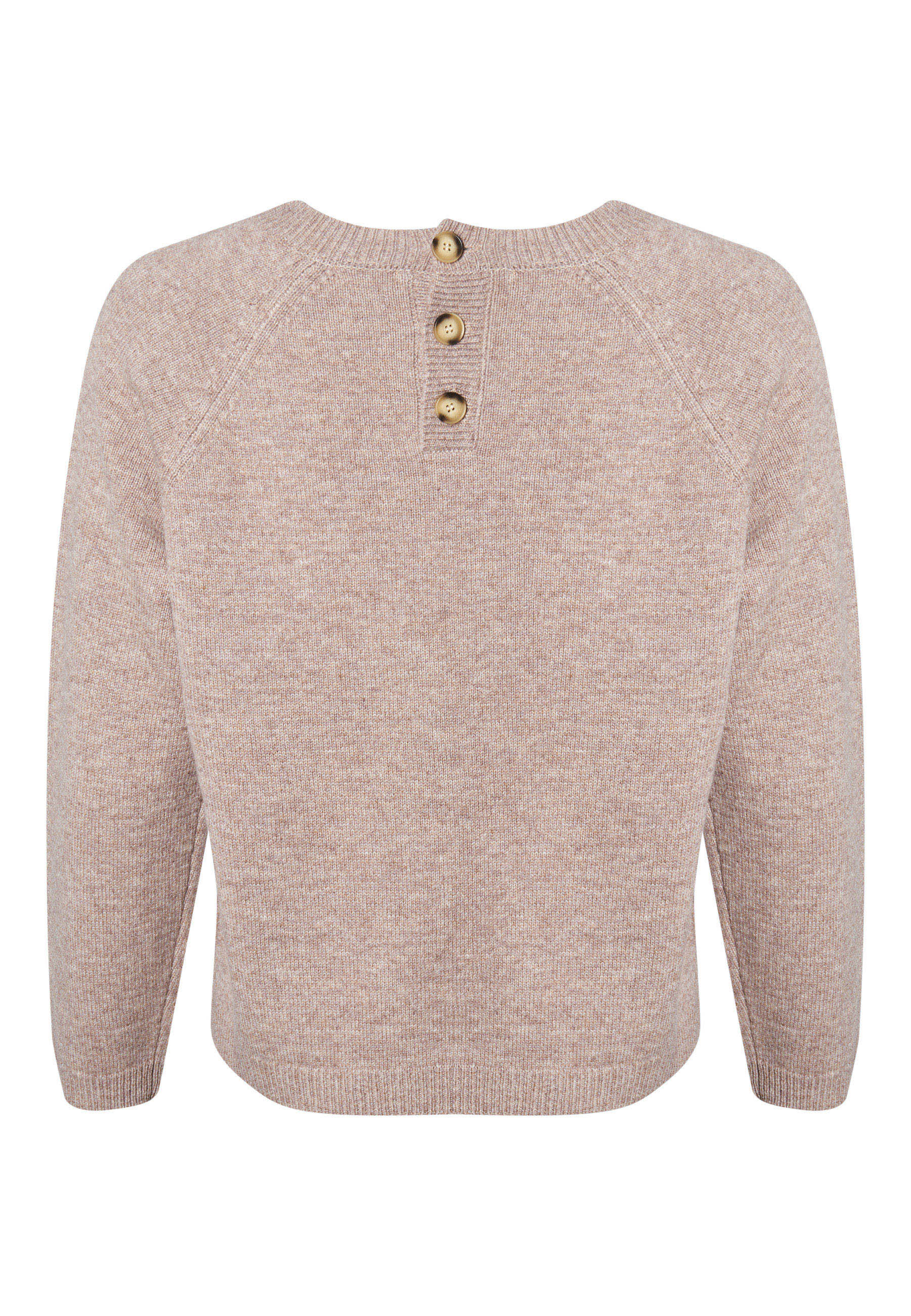 Lind LiEva Knit Pullover 1321 light brown melange
