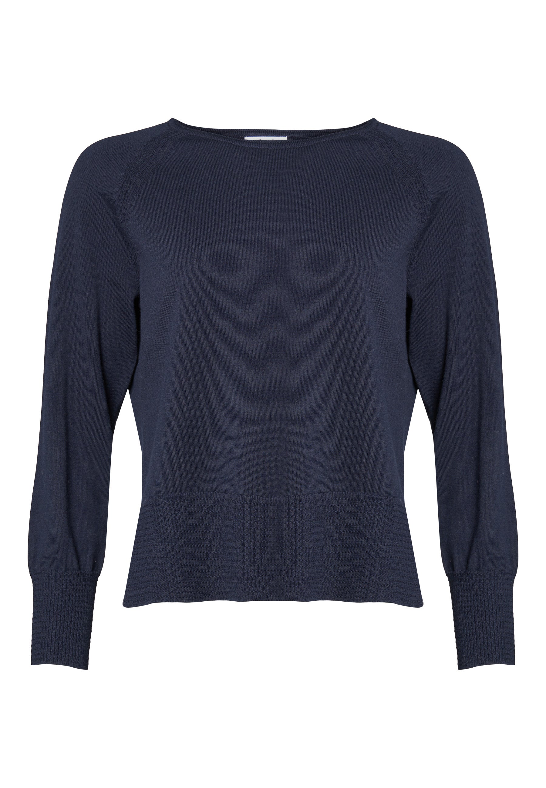 Lind LiFine Knit Pullover 5999 NAVY BLUE