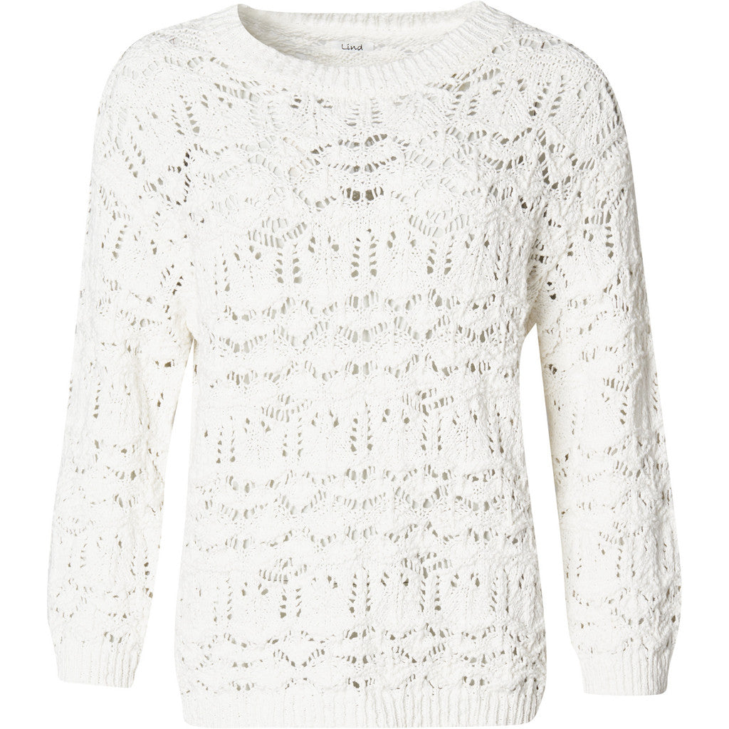 Lind LiFraya Knit Pullover 1000 OFF WHITE
