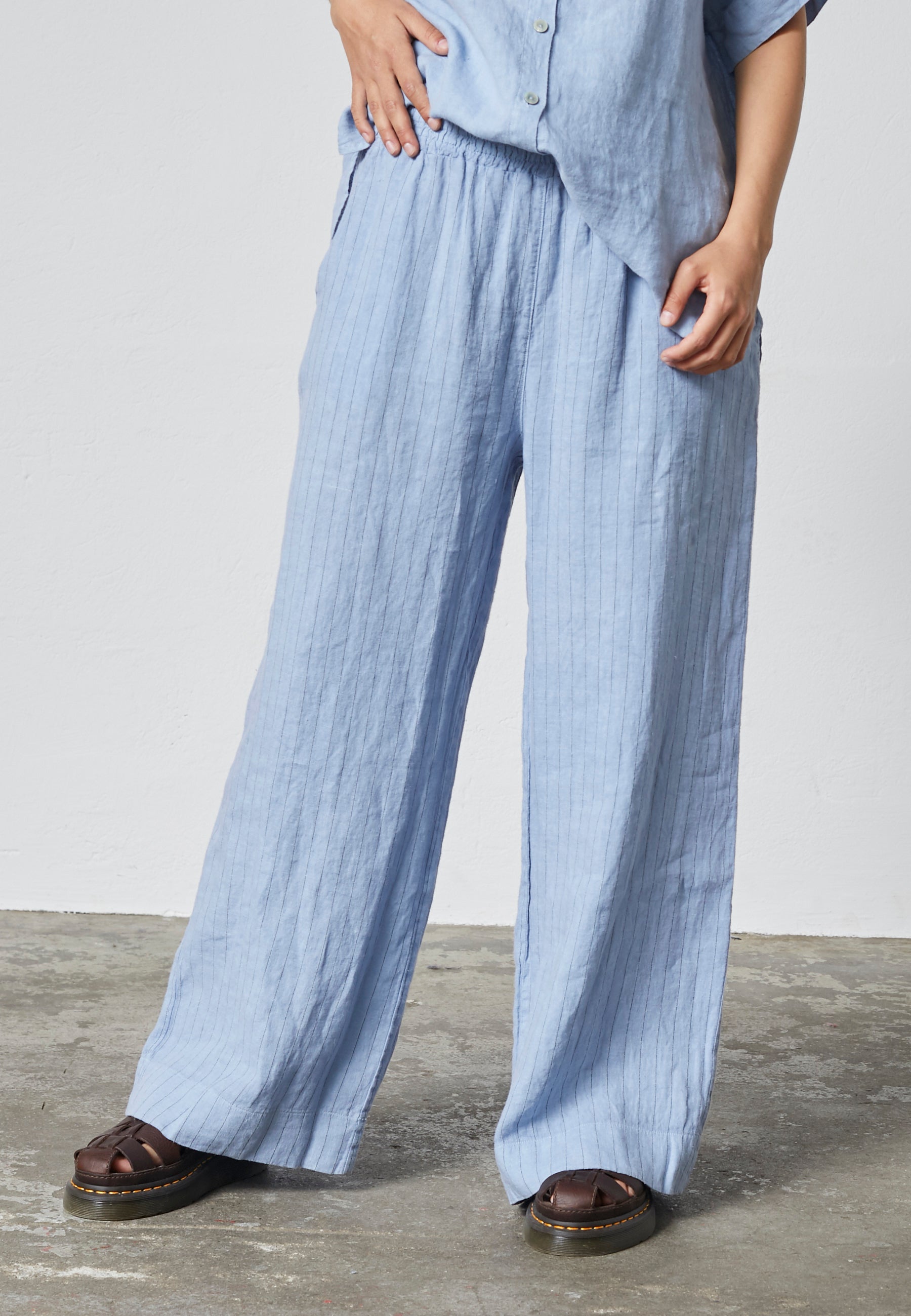 Lind LiIda Bukser 5001 DENIM LIGHT BLUE