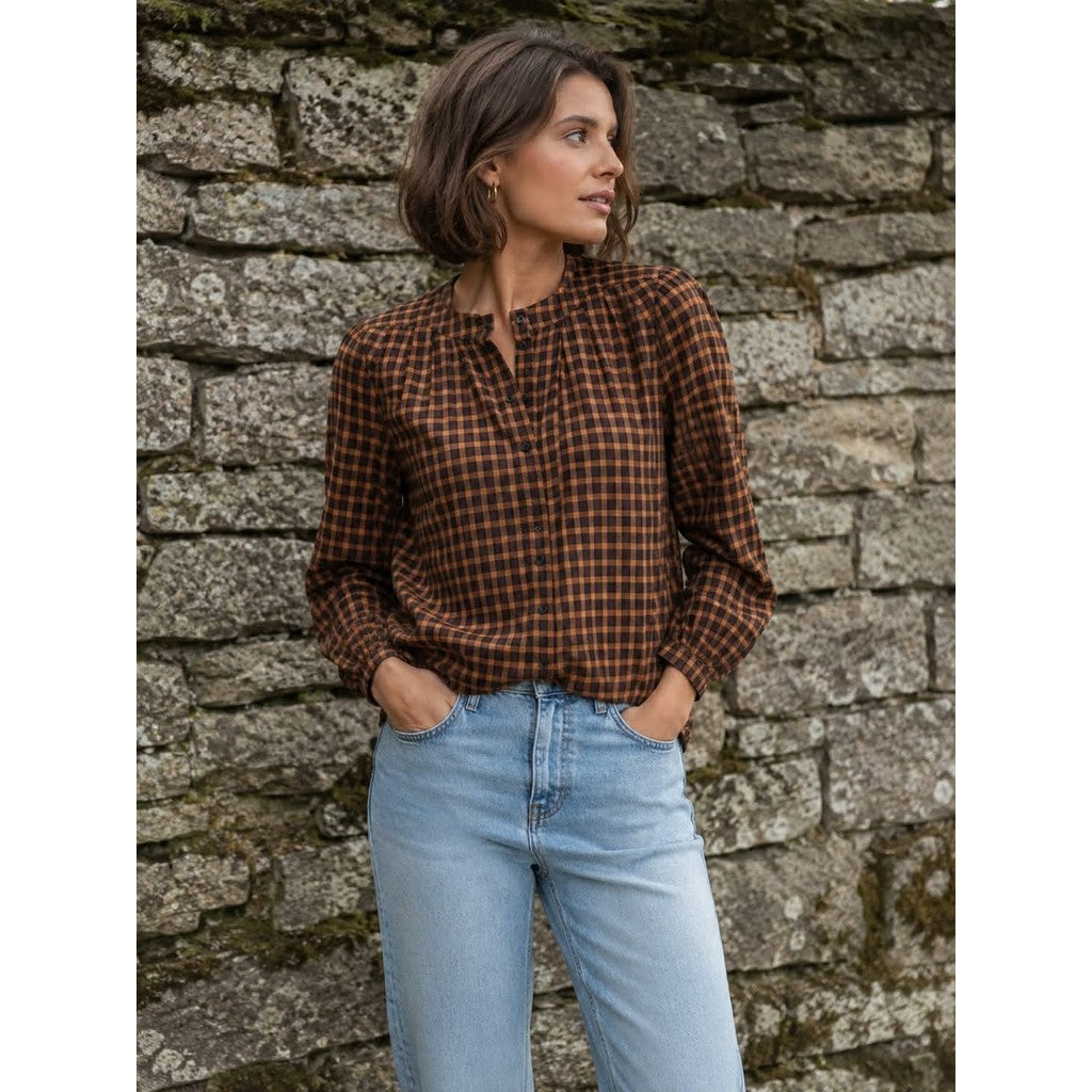 Lind LiJoof Bluser 021 Cognac