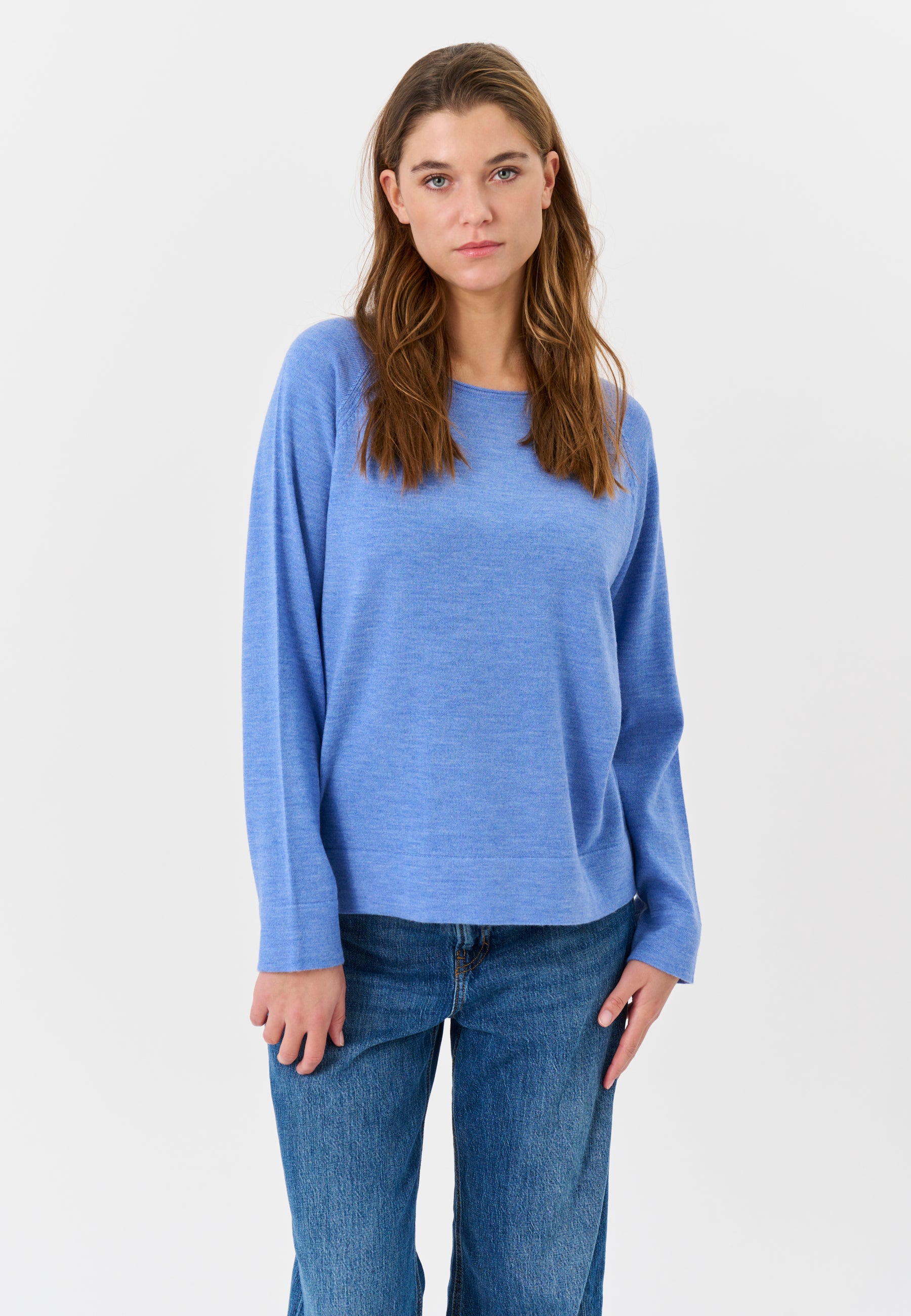Lind LiKarin Knit Pullover 5260 sky blue melange