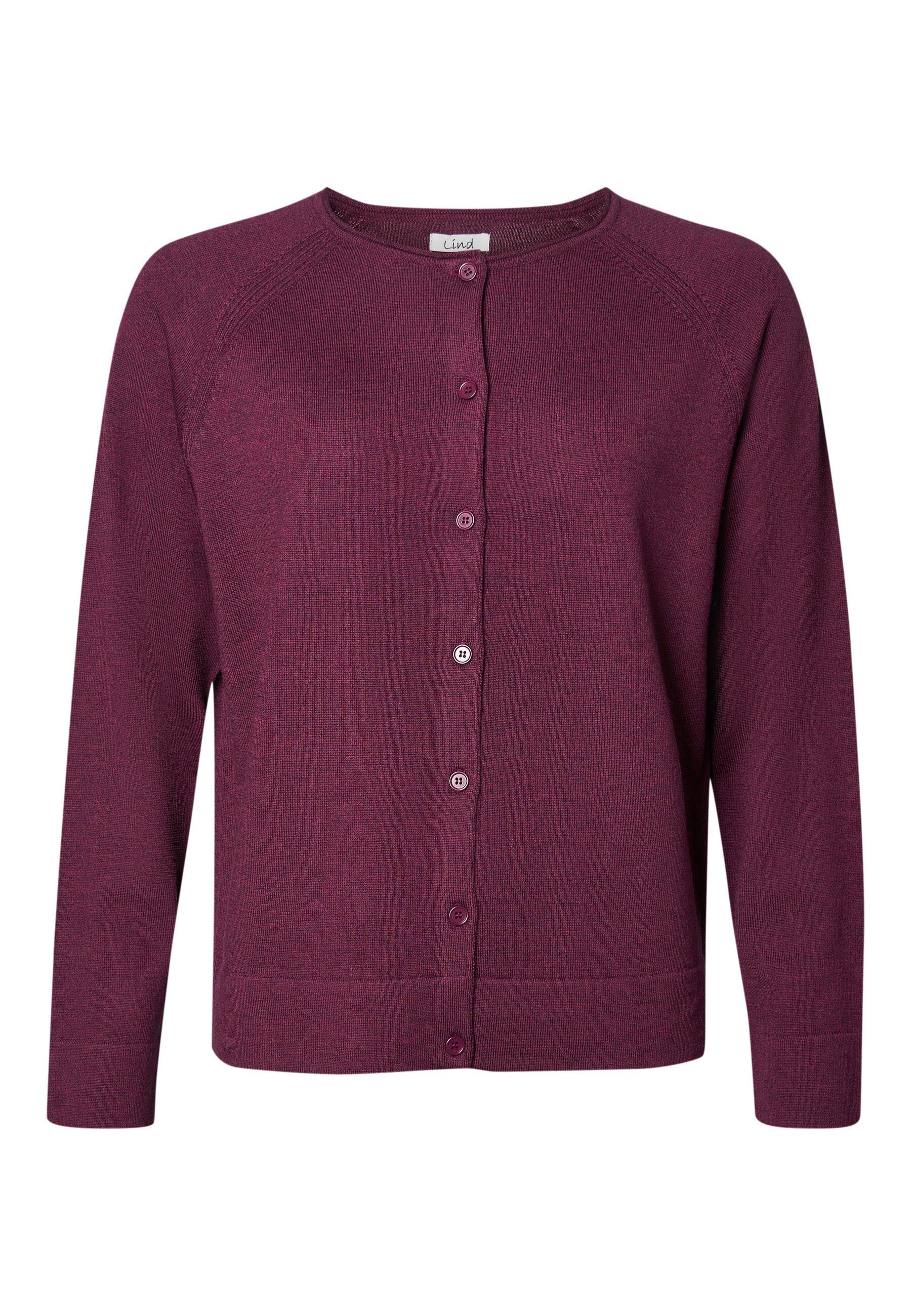 Lind LiKarina Knit Cardigan 2660 granat red melange