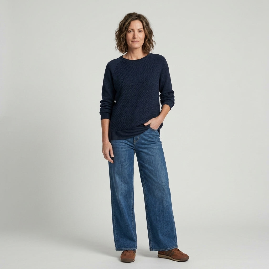 Lind LiKate Knit Pullover 5999 NAVY BLUE