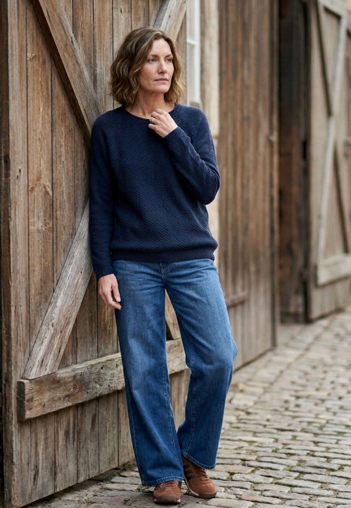 Lind LiKate Knit Pullover 5999 NAVY BLUE