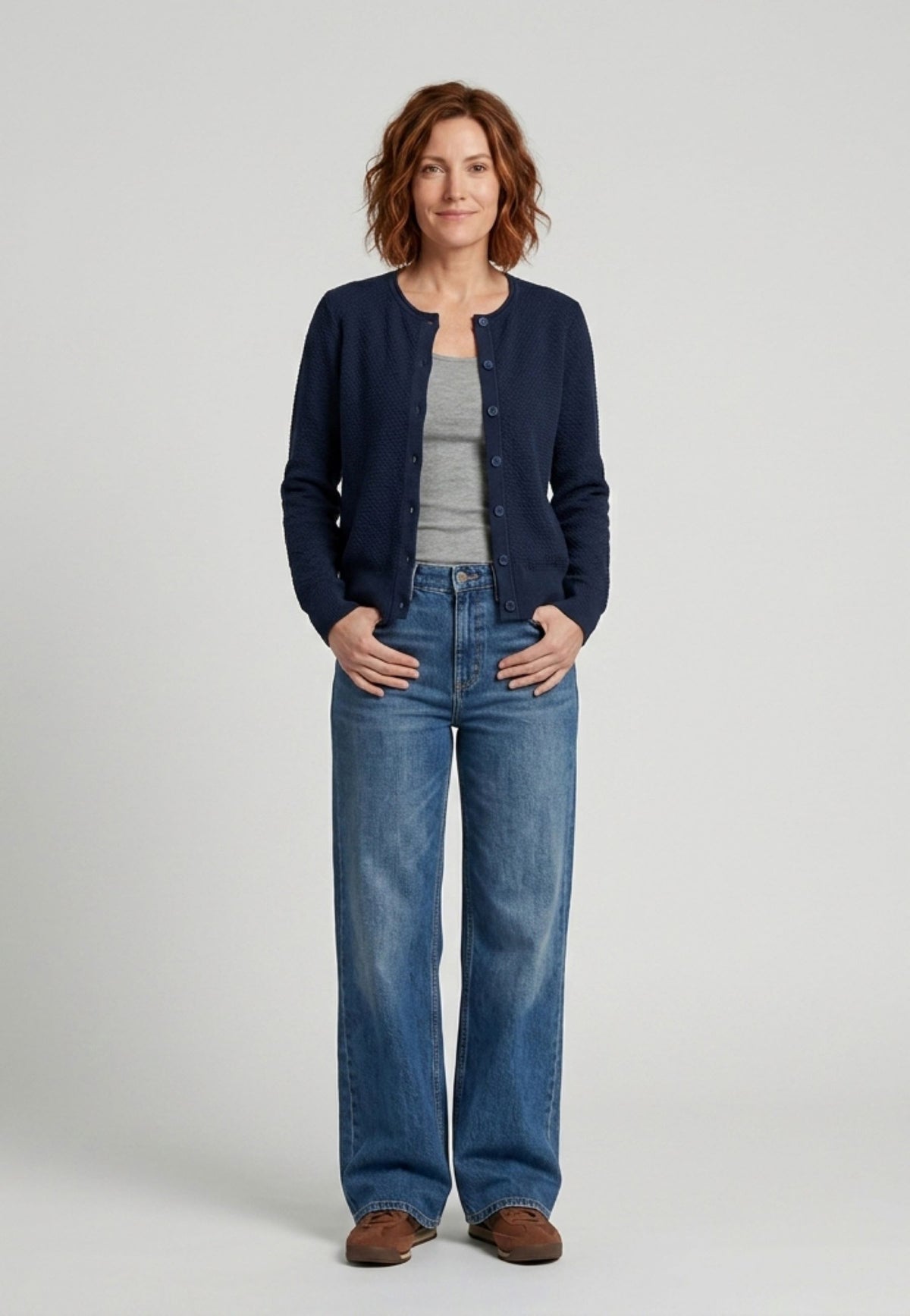 Lind LiLivia Knit Cardigan 5999 NAVY BLUE
