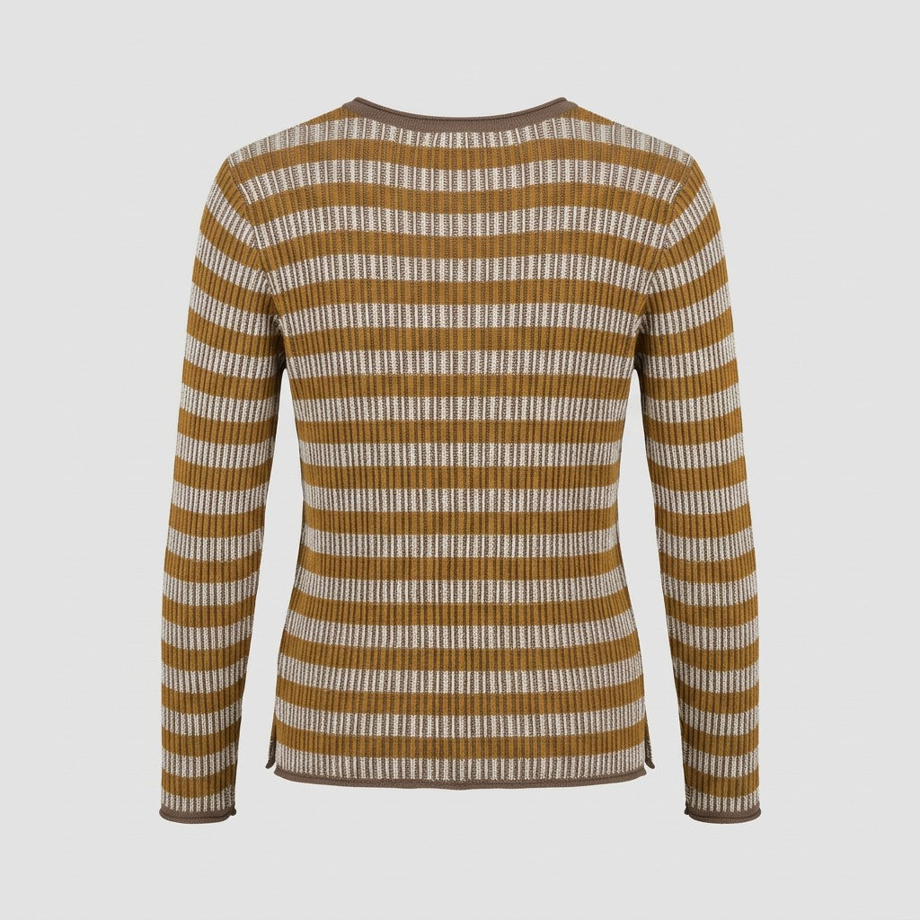 Lind LiNadia Knit Pullover 1500 BROWN
