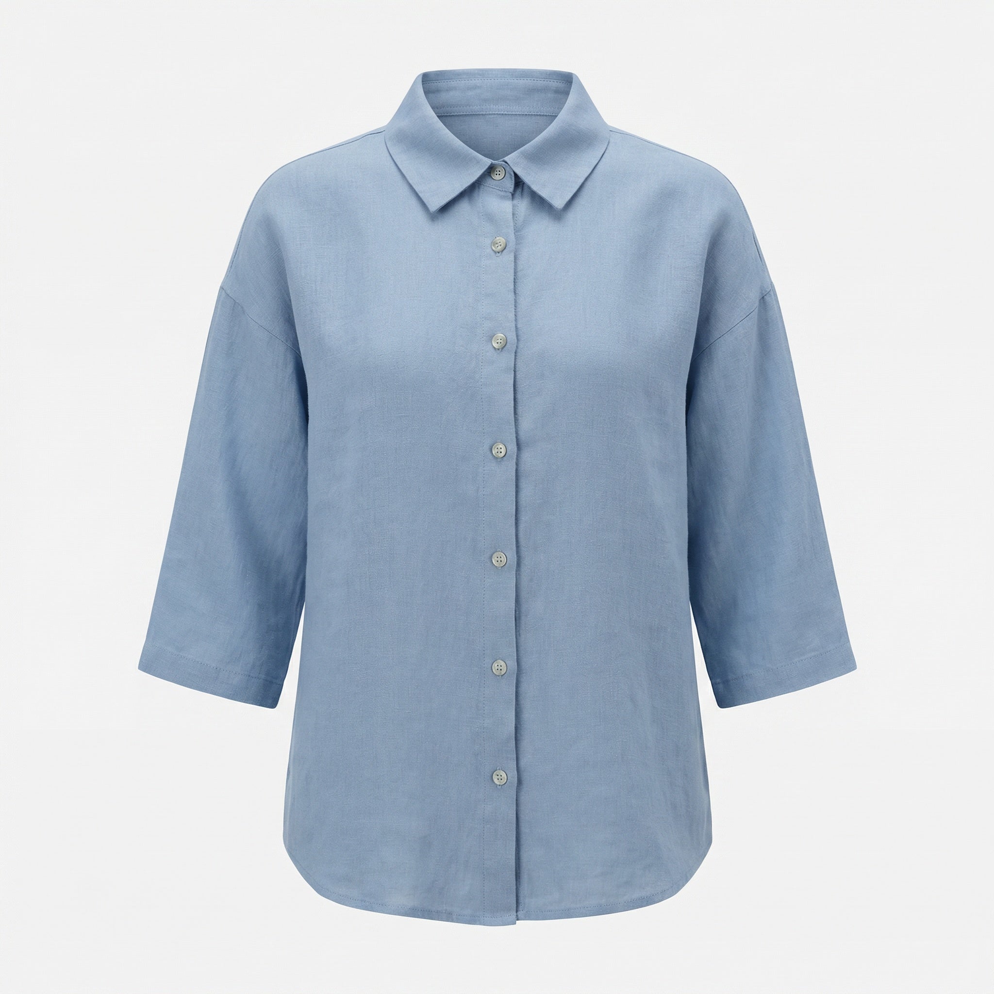 Lind LiNille Bluser 5001 DENIM LIGHT BLUE