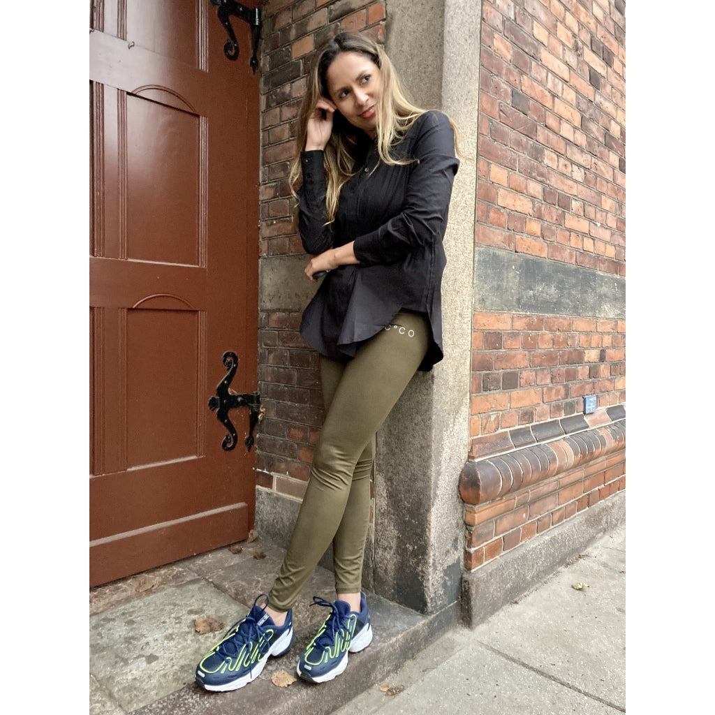 Co'couture Livia tights Leggings Army