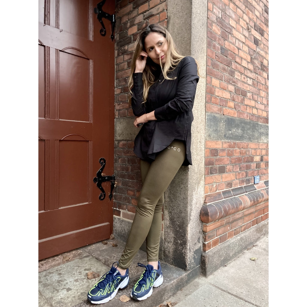 Co'couture Livia tights Leggings Army