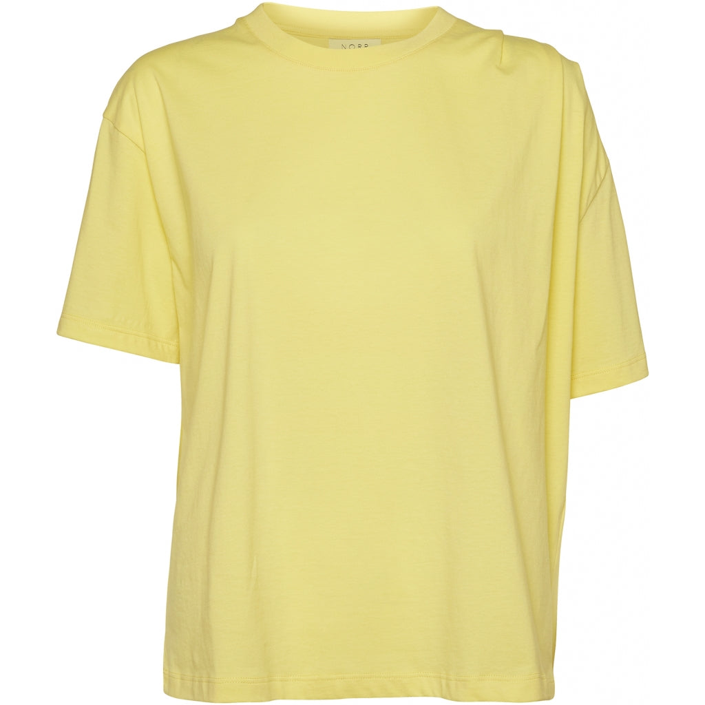 NORR London tee Toppe og t-shirts Light yellow