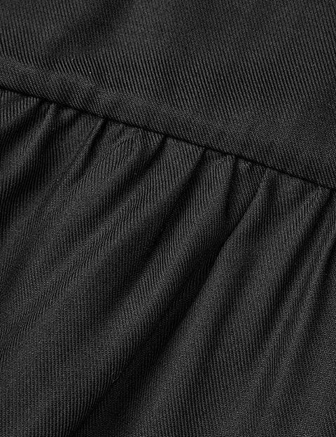 Maisy bluse i sort twill viscose - Damernes Outlet