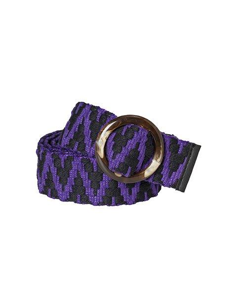 Manja bælte i lilla - Damernes Outlet