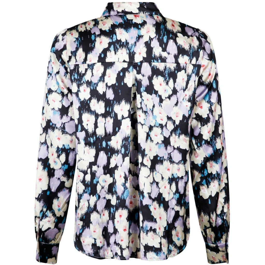 Neo Noir Maze graphic botanic shirt Skjorter og bluser Lavender