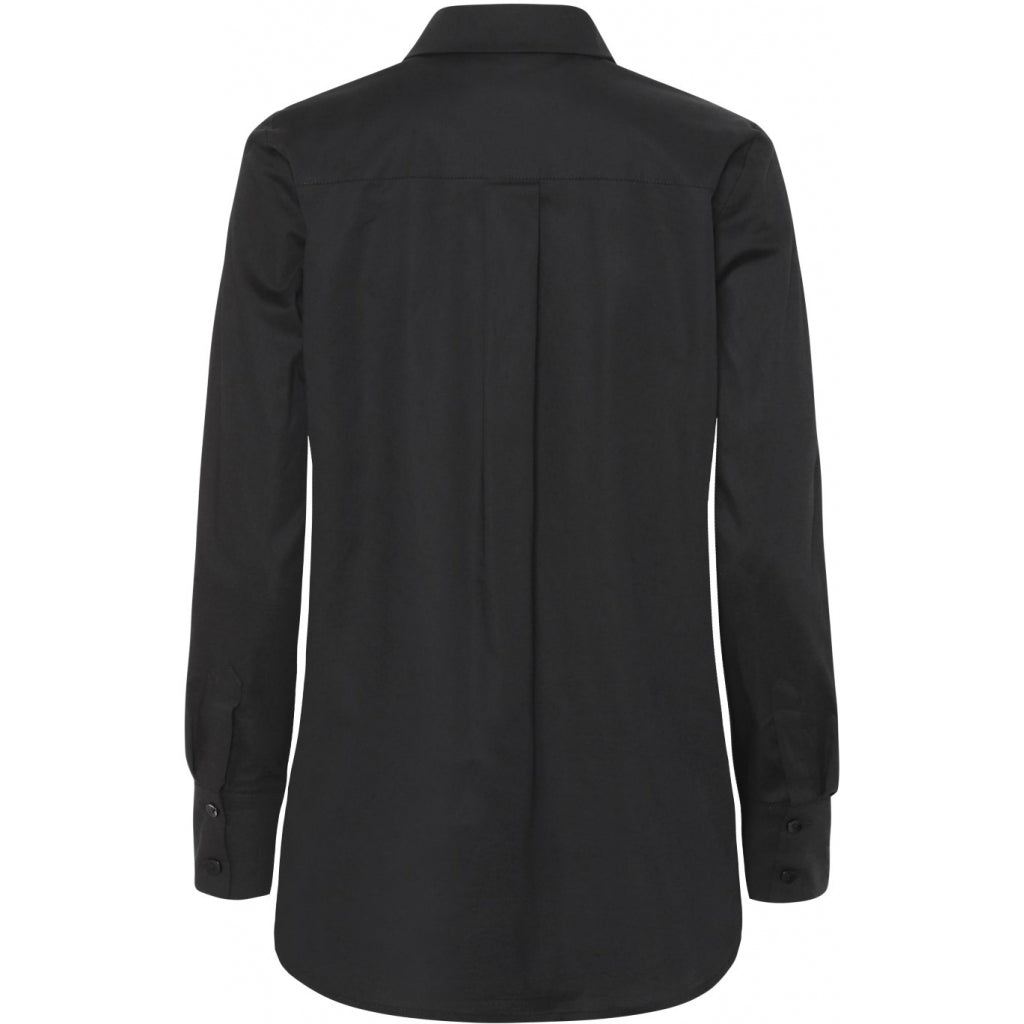 Continue Melia solid shirt Skjorter og bluser Black