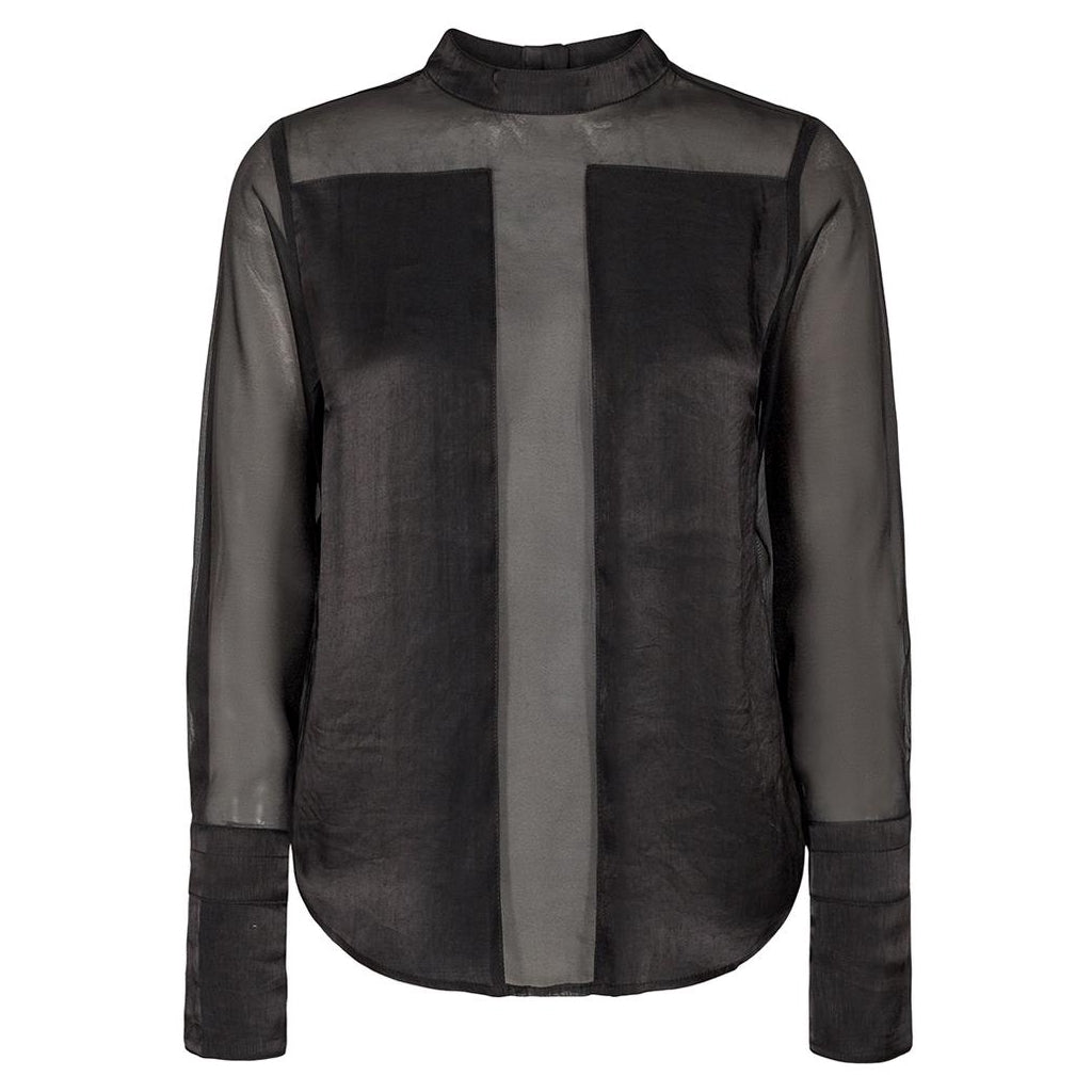 Co'couture Mixit tafetta shirt Skjorter og bluser Black