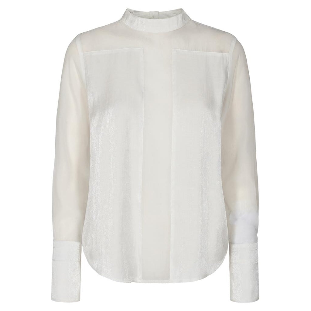Co'couture Mixit tafetta shirt Skjorter og bluser Off white