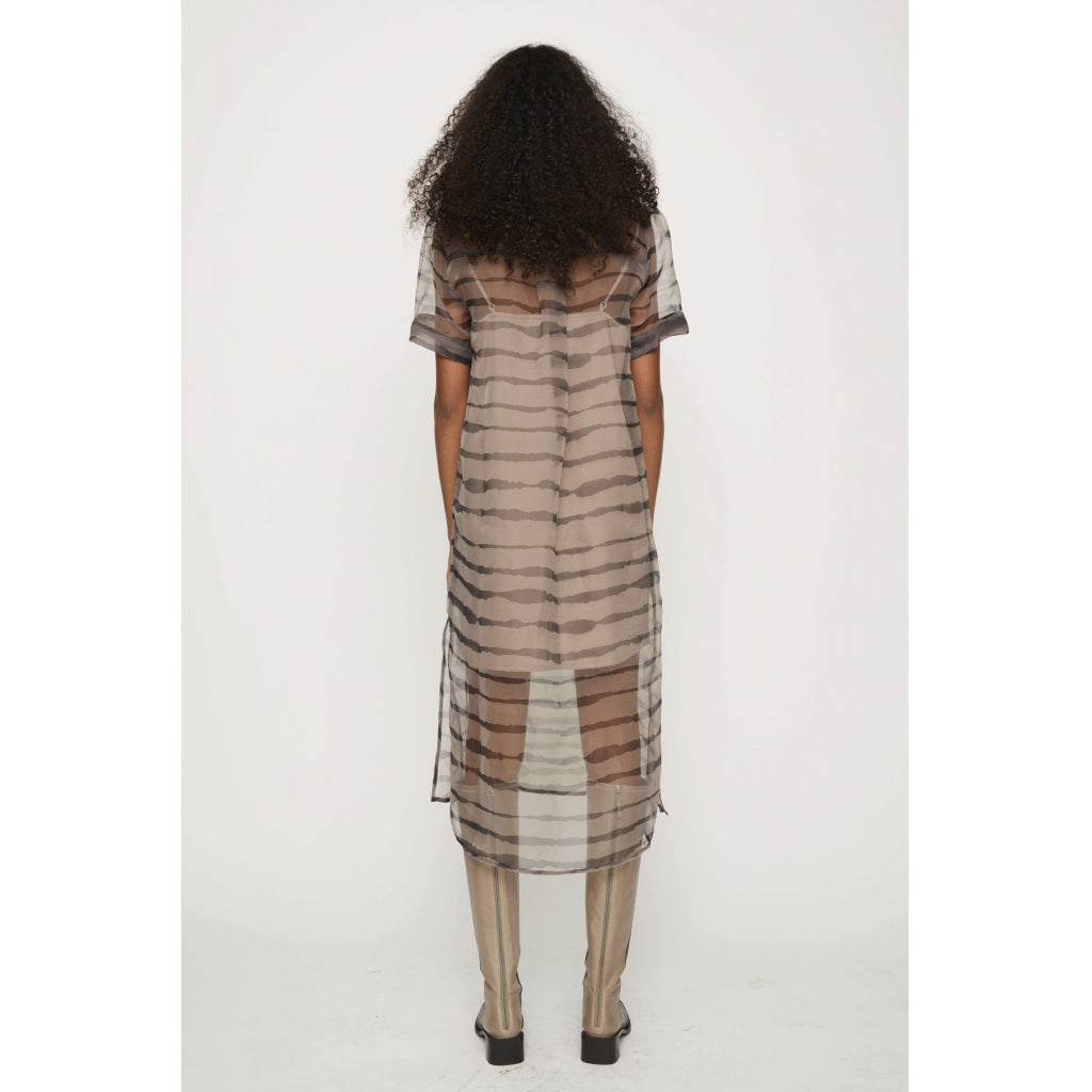 Just Female Moca polo dress Dress Fungi