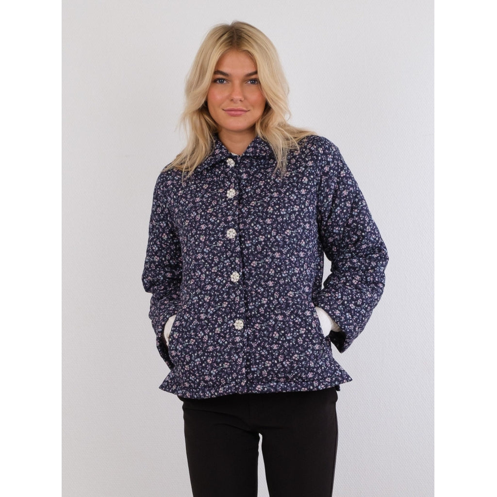 Neo Noir Naressa rhapsody jacket Jacket Navy