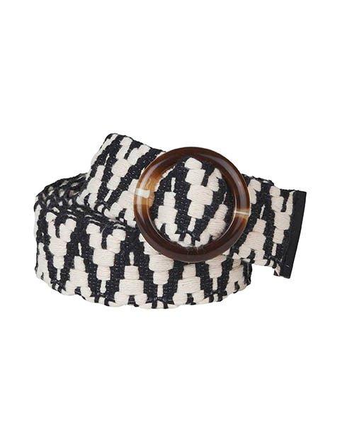 Manja bælte i sort - Damernes Outlet