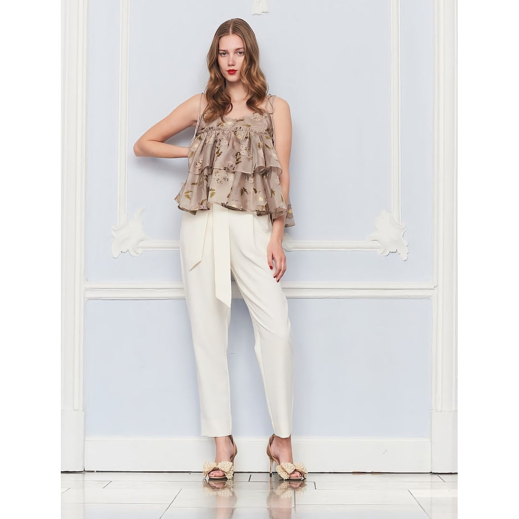 Custommade Olive top Toppe og t-shirts Moon rock