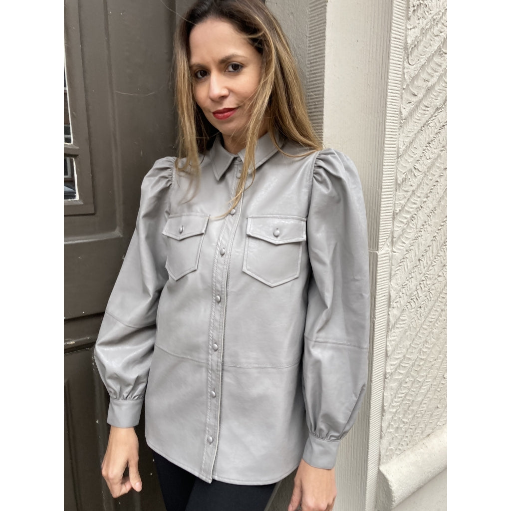 A-View Orlando shirt Skjorter og bluser Grey