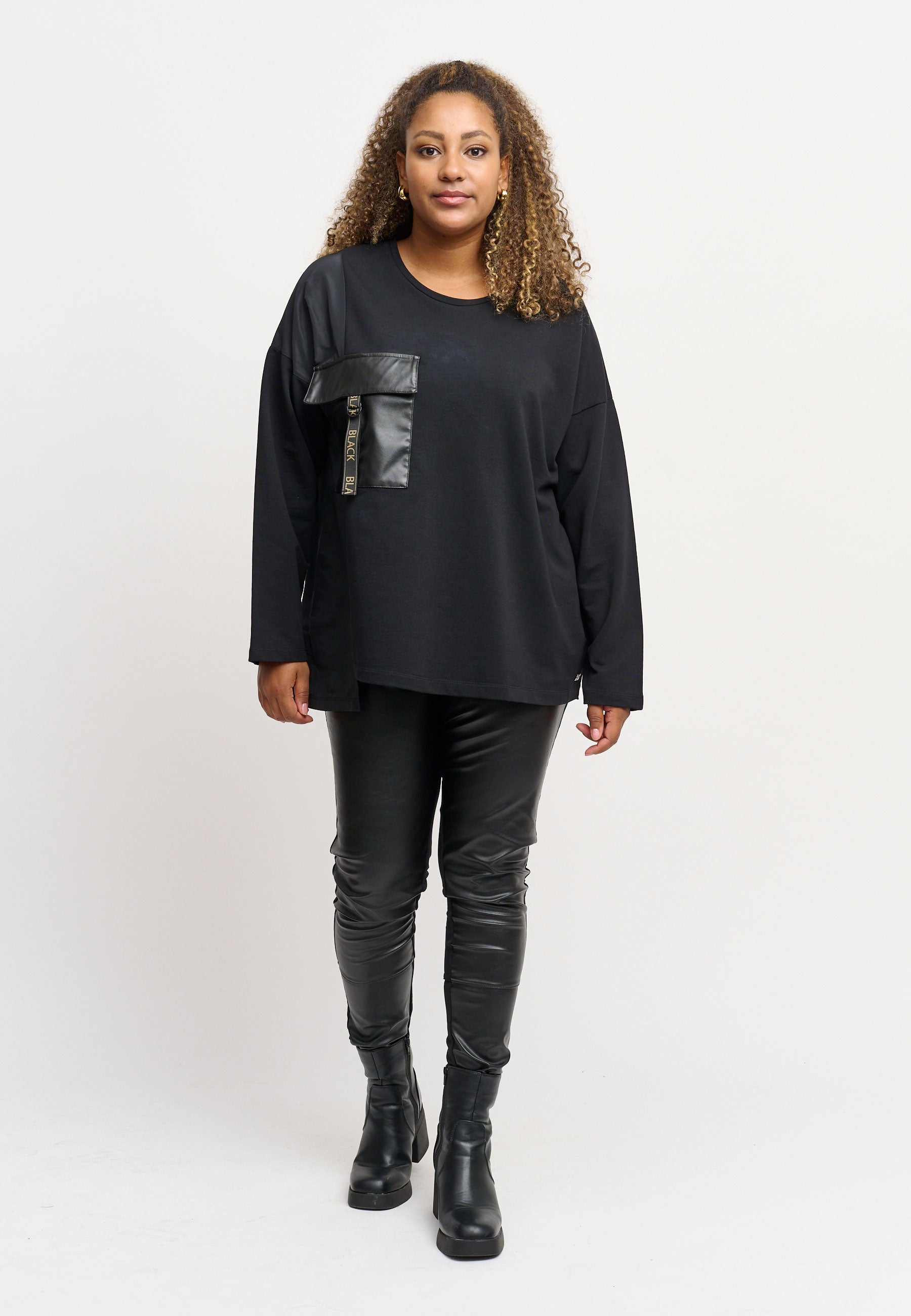 Pont Neuf PNAdette Bluser 999 Black