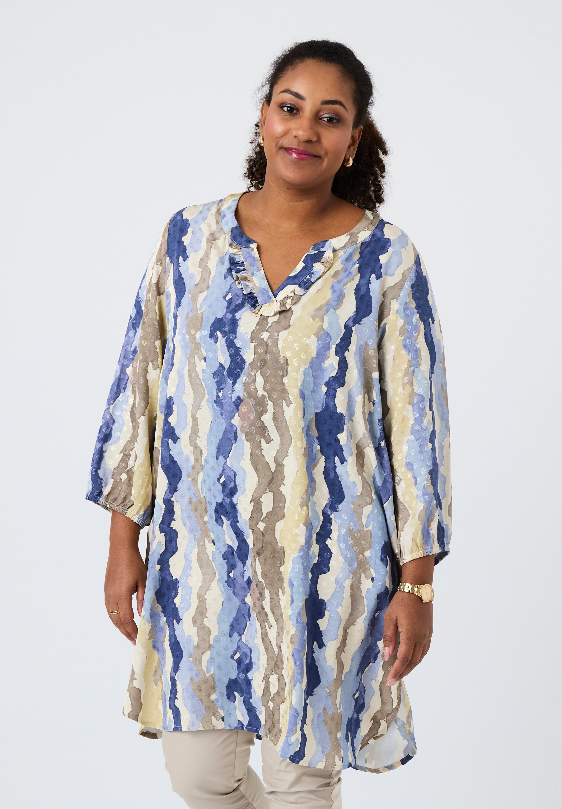 Pont Neuf PNAdora Tea Tunikaer 5275 Denim blue