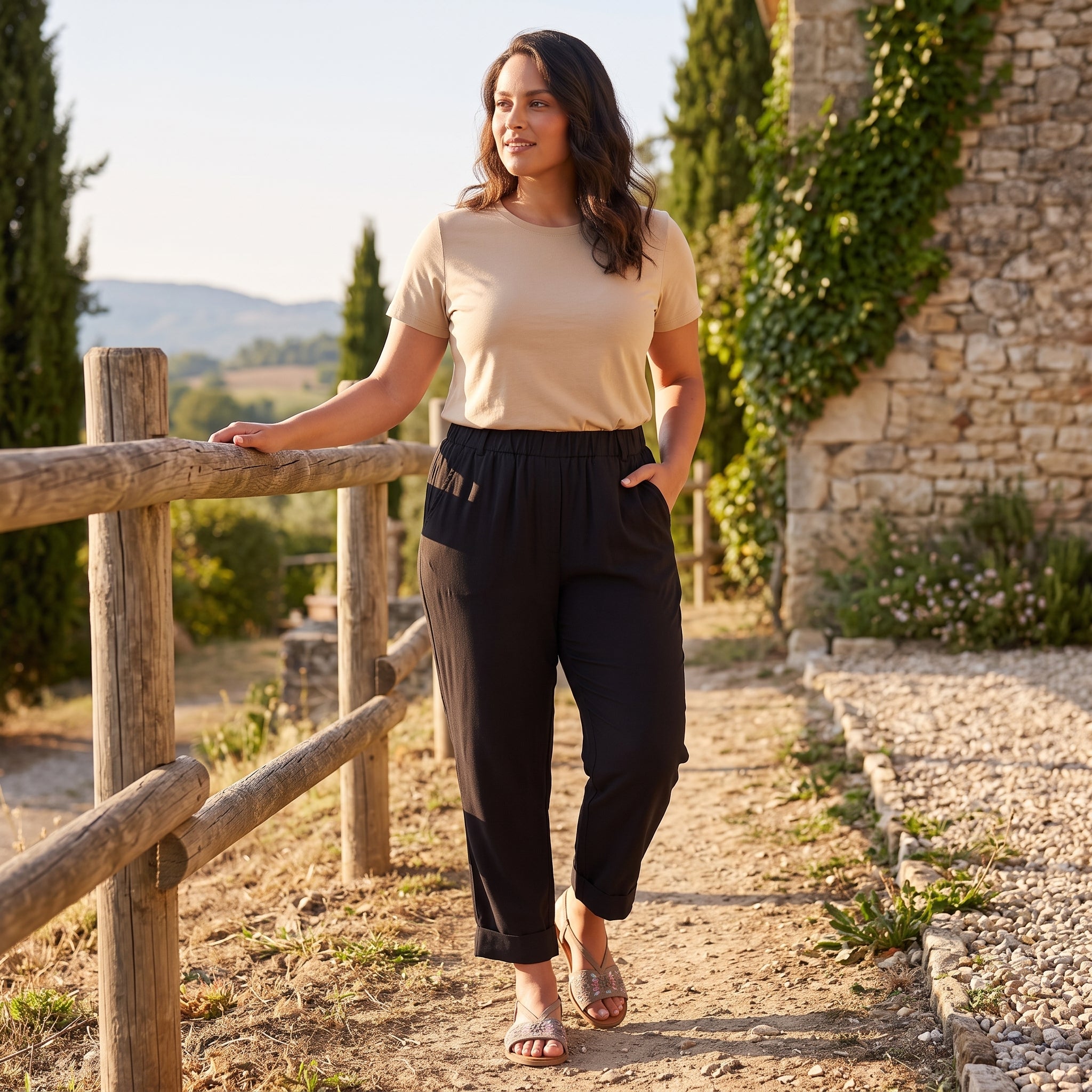 Pont Neuf PNAima Bukser 9000 BLACK