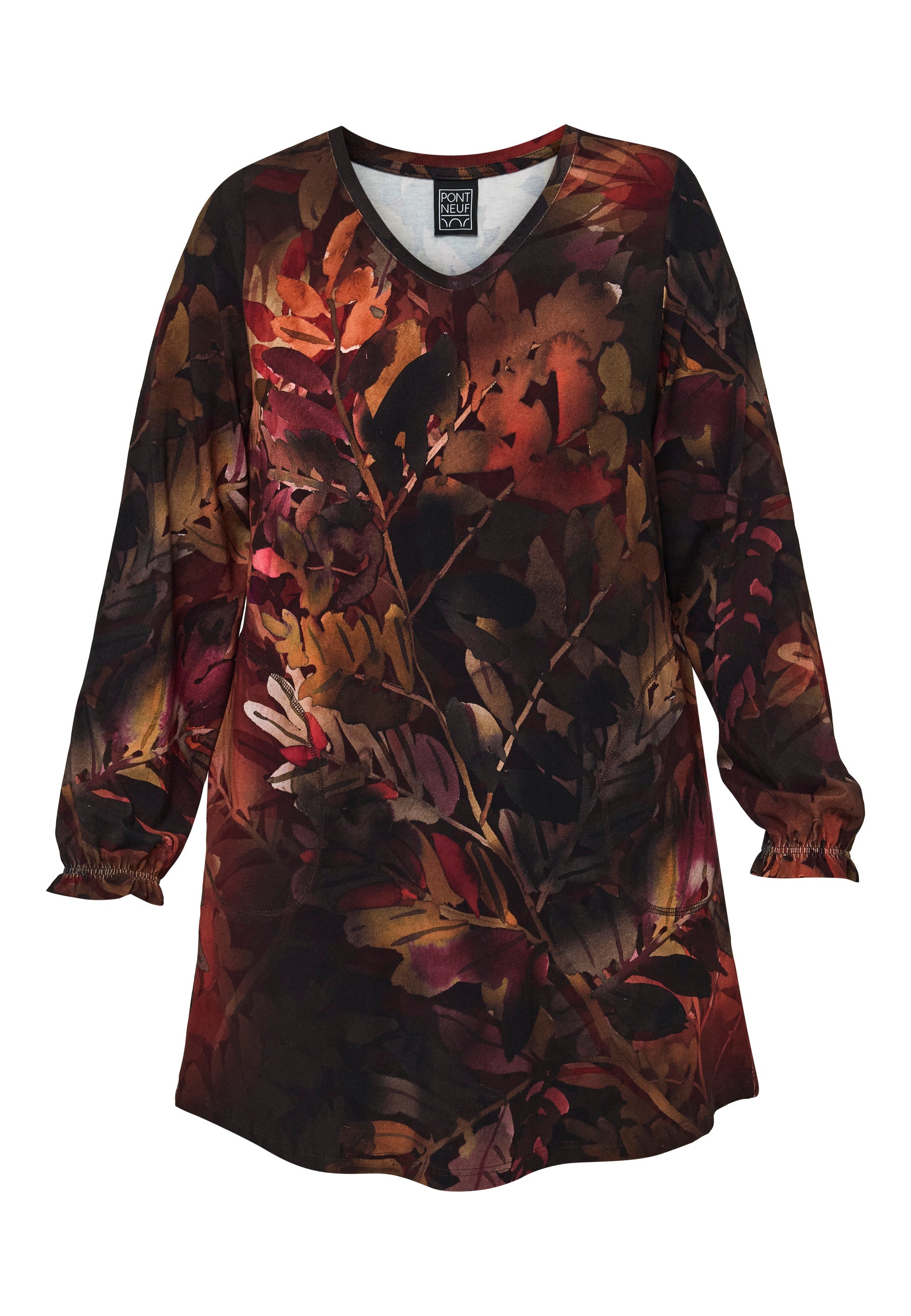 Pont Neuf PNAisa Tunikaer 2999 BORDEAUX RED