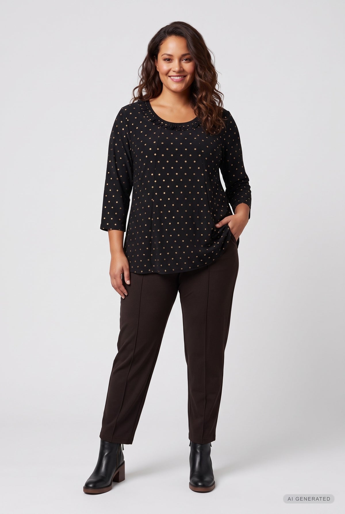 Pont Neuf PNCana Tea Bluser 9999 BLACK