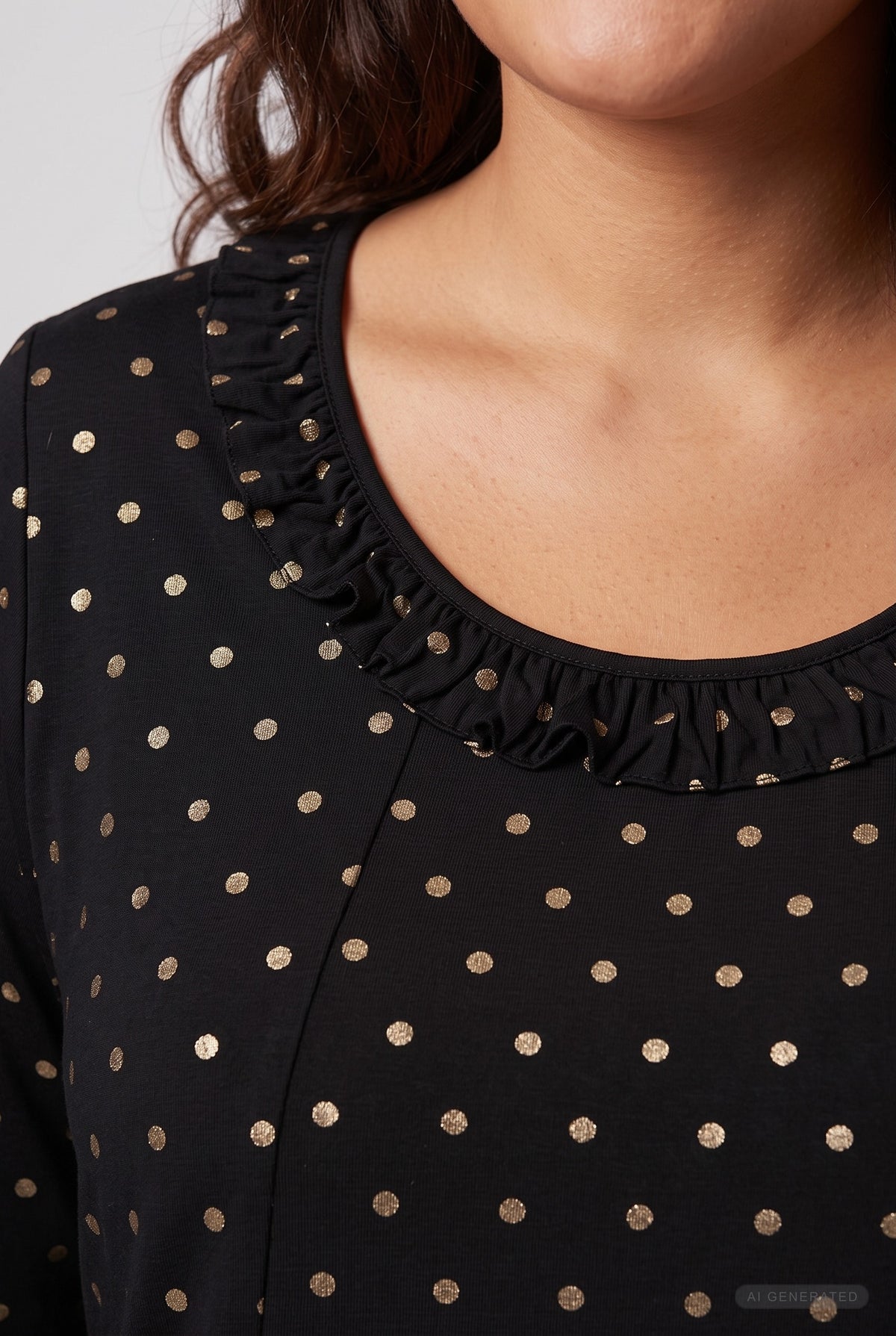 Pont Neuf PNCana Tea Bluser 9999 BLACK