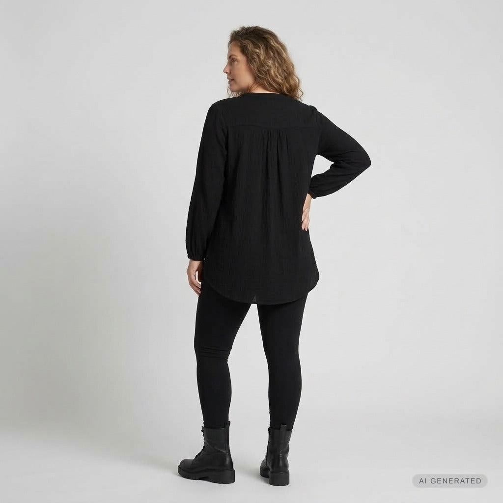 Pont Neuf PNClarina Tunikaer 9999 BLACK