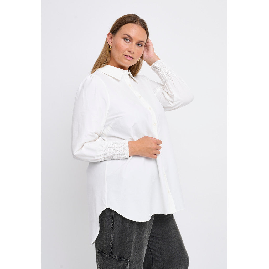 Pont Neuf PNDebbi Skjortebluser 1000 OFF WHITE