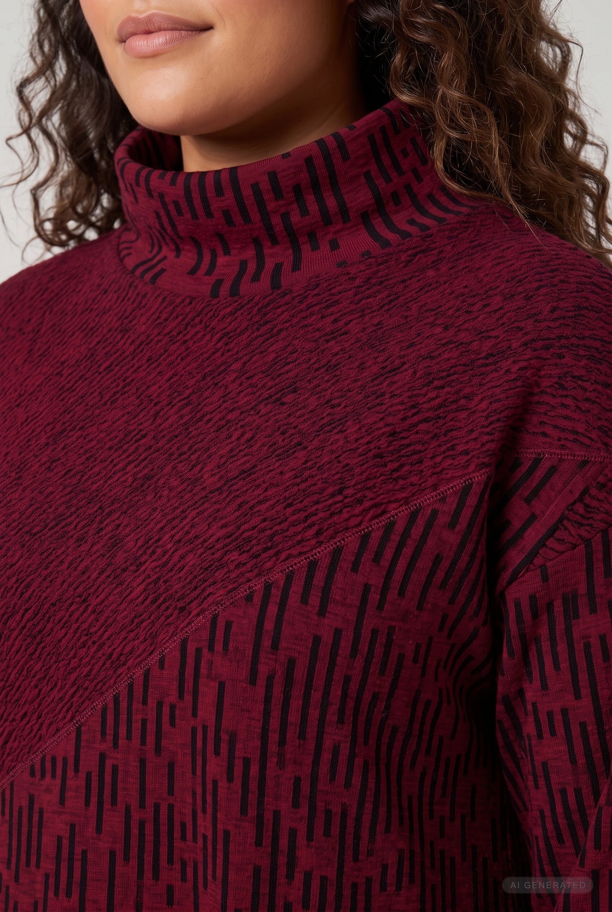 Pont Neuf PNDorina Bluser 2680 Dark Red