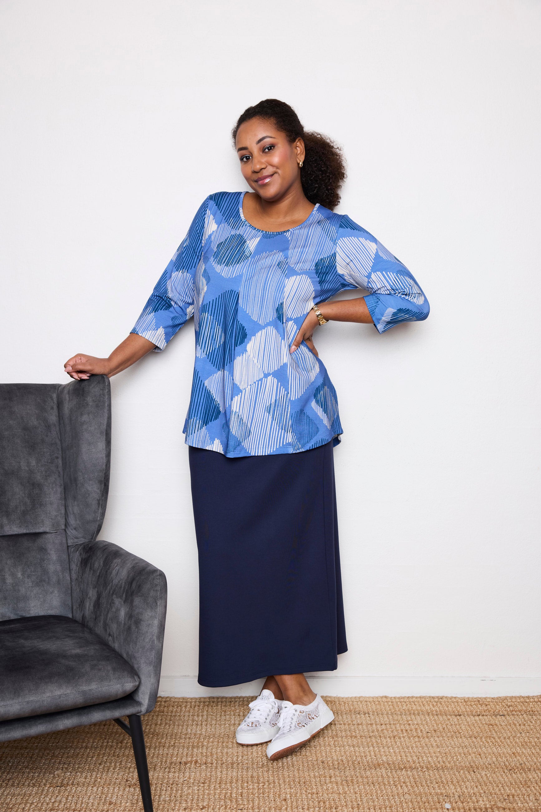 Pont Neuf PNDove Tunikaer 5275 Denim blue