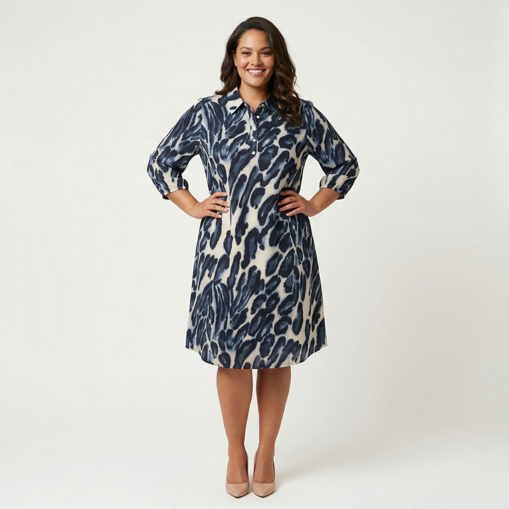 Pont Neuf PNDucca Kjoler 5275 Denim blue