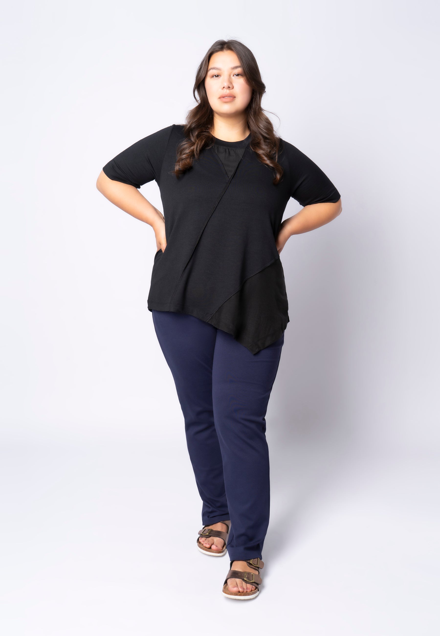 Pont Neuf PNEbru T-Shirt 9999 BLACK