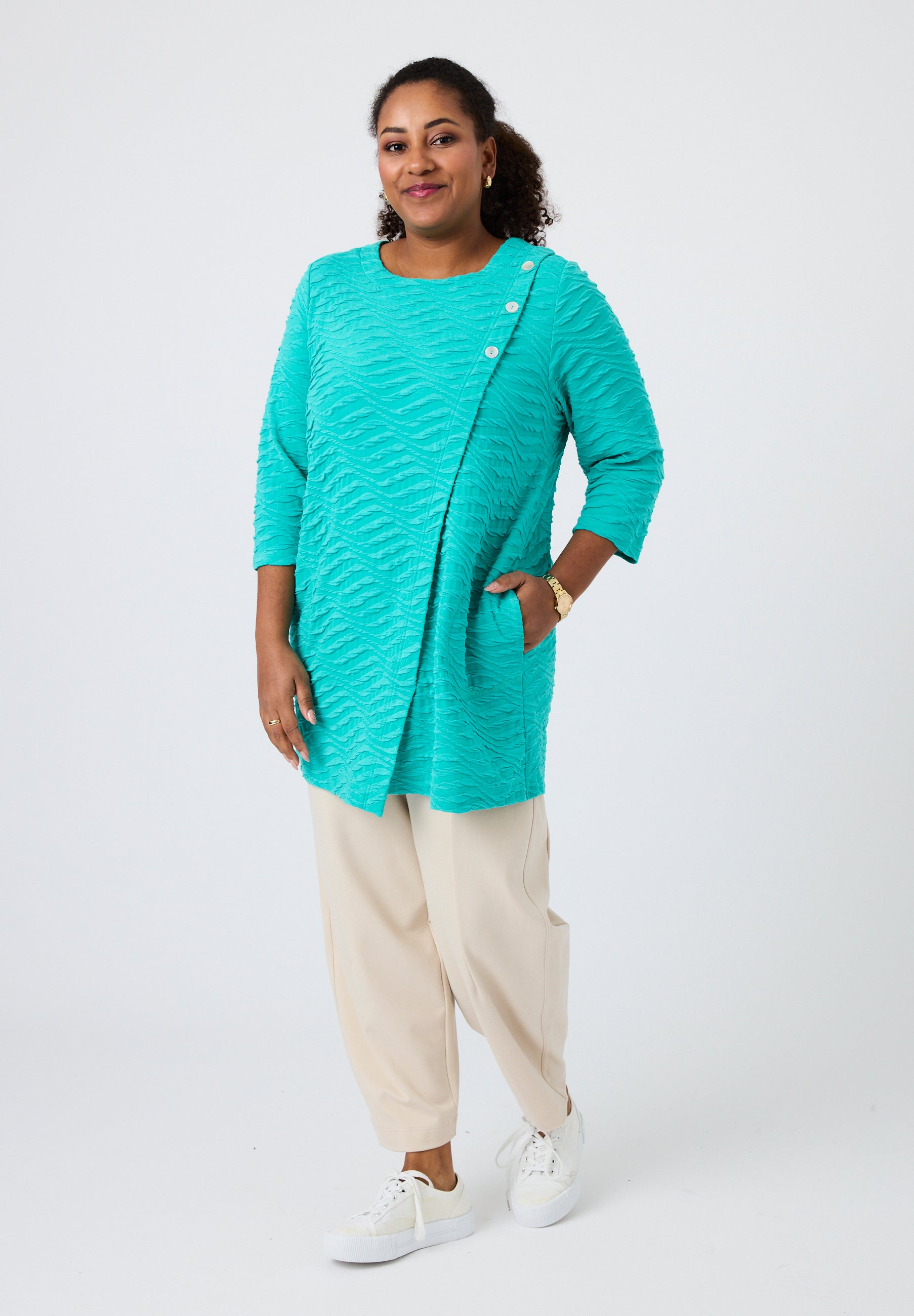 Pont Neuf PNEdvia Tunikaer 3480 Aqua Green