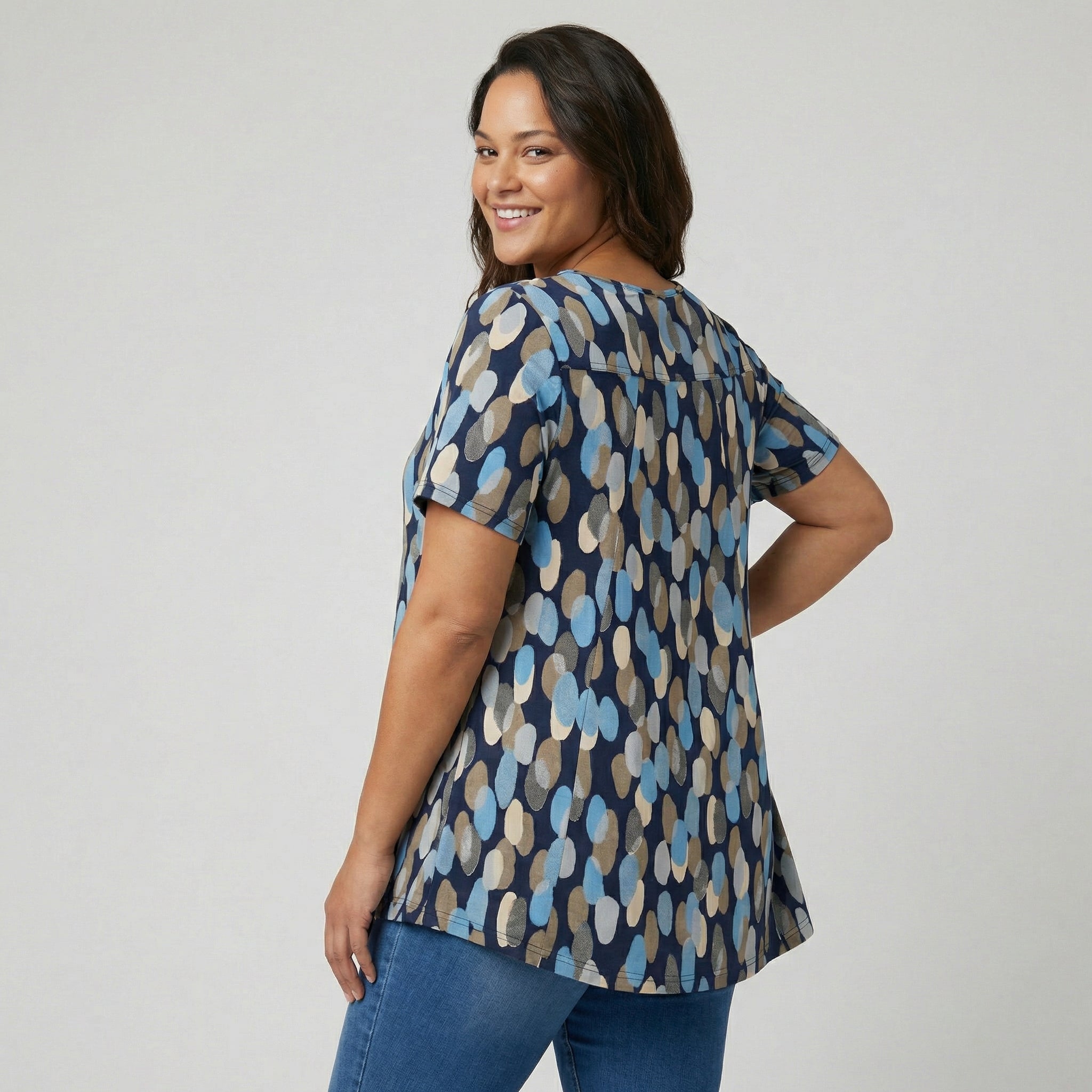 Pont Neuf PNElvira Sia Bluser 5340 Ocean blue