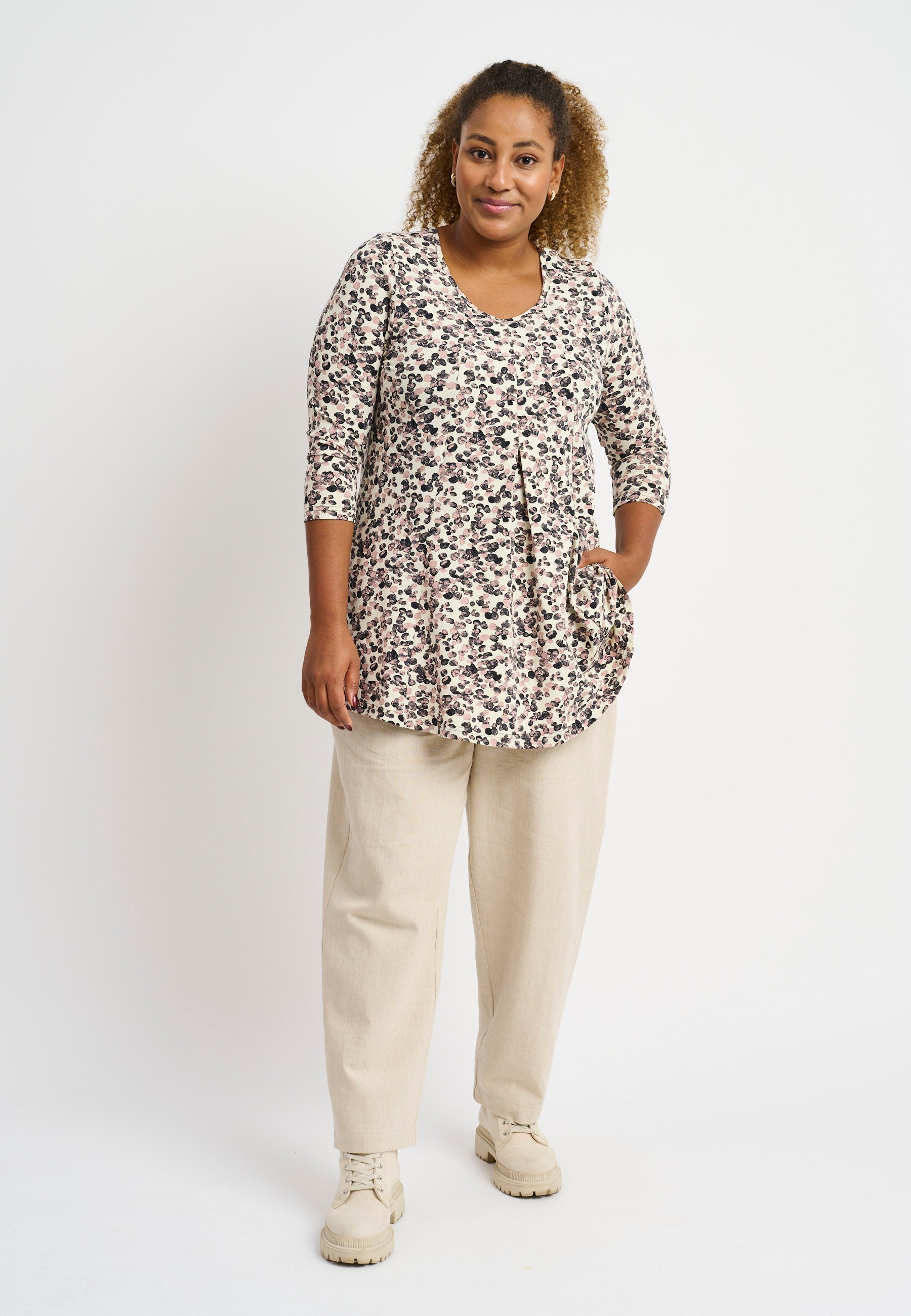 Pont Neuf PNElvira Tea Bluser 2250 Rose