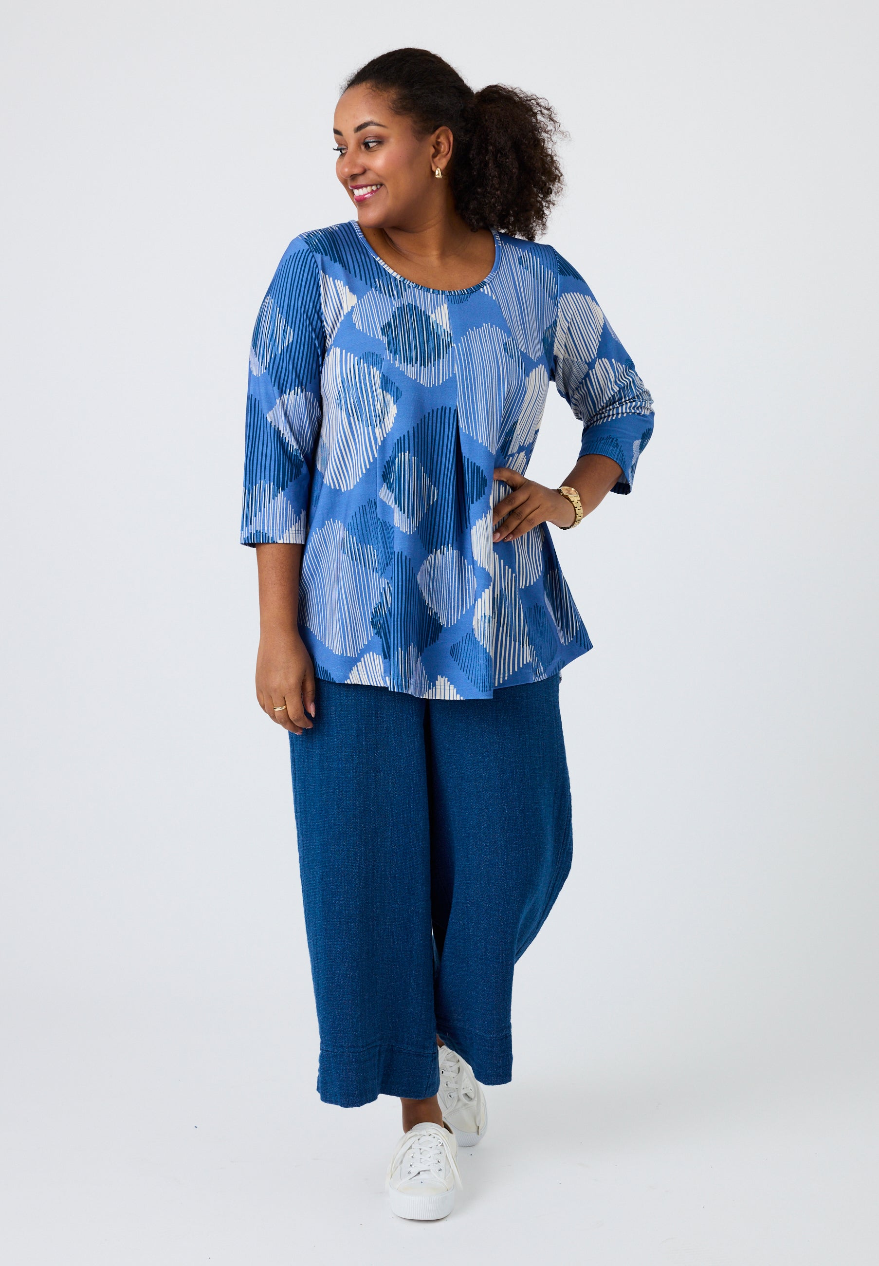 Pont Neuf PNErica Bluser 5275 Denim blue