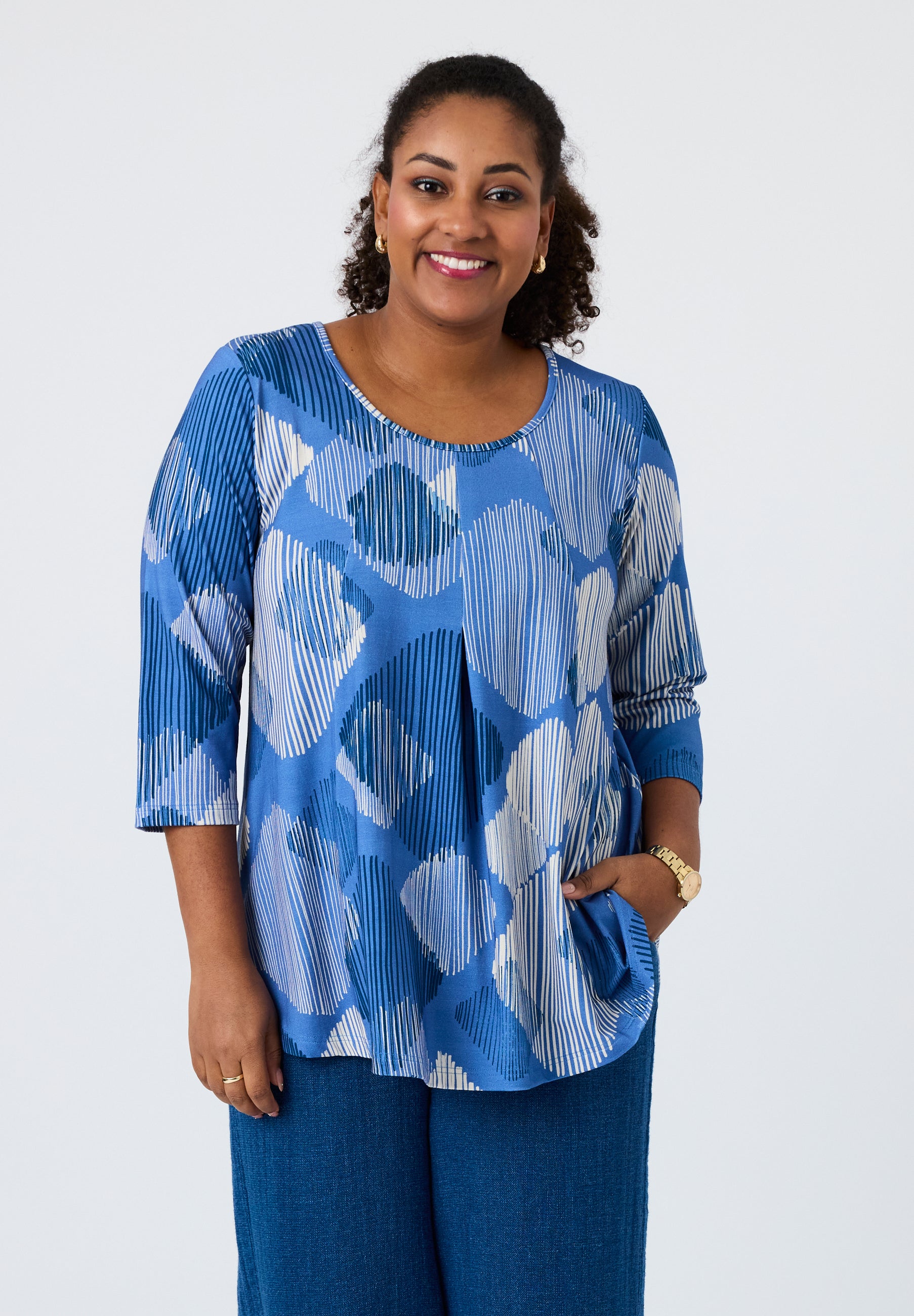 Pont Neuf PNErica Bluser 5275 Denim blue