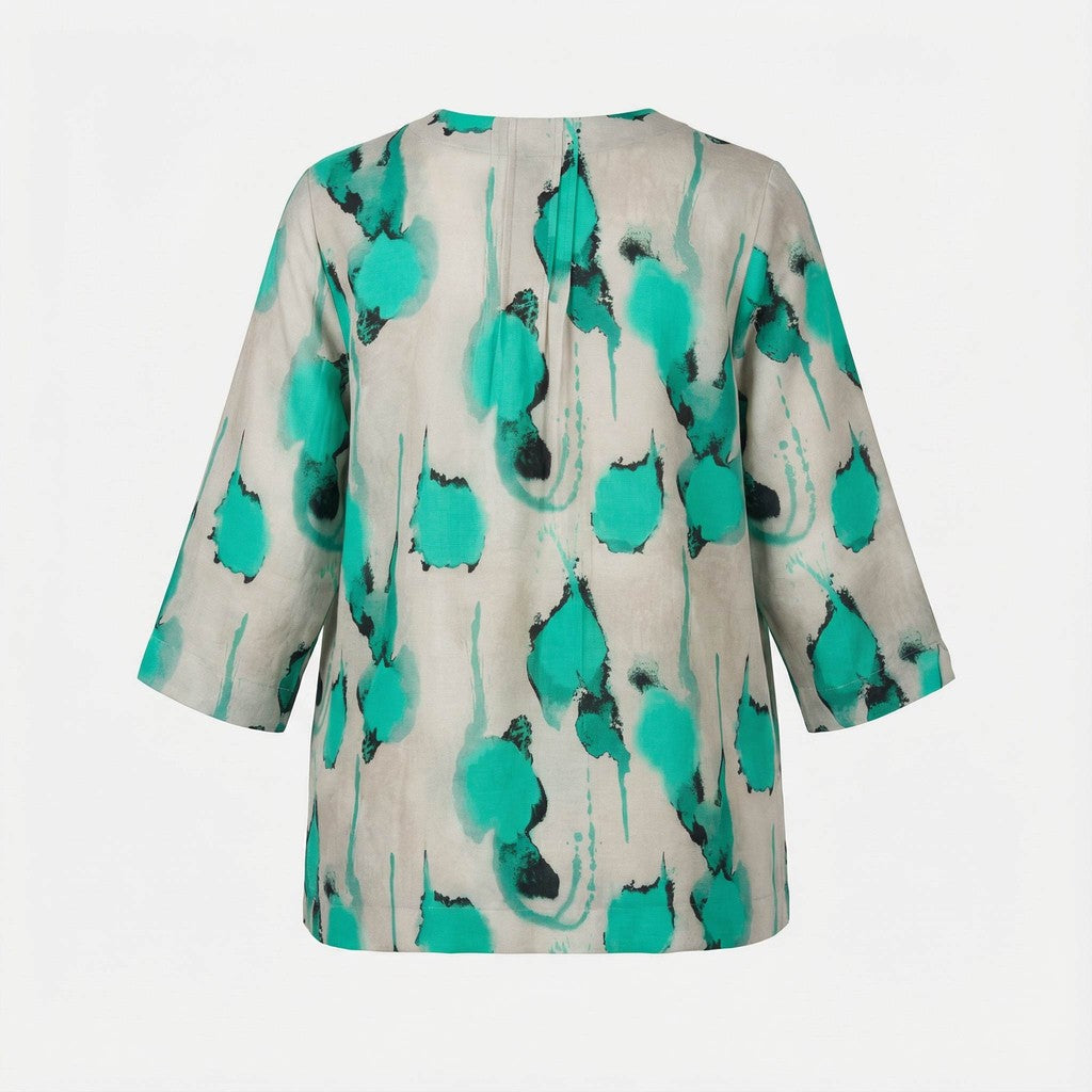 Pont Neuf PNErni Bluser 3480 Aqua Green